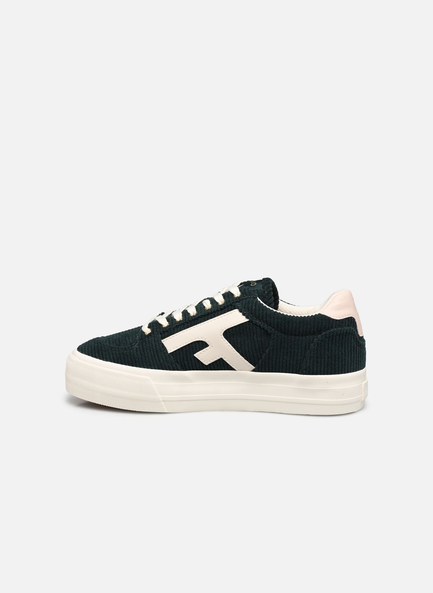 Baskets compensées WALNUT PLATFORM BASKETS SYN WO W femme gris Faguo Baskets compensées WALNUT PLATFORM BASKETS SYN WO W femme gris GRE32