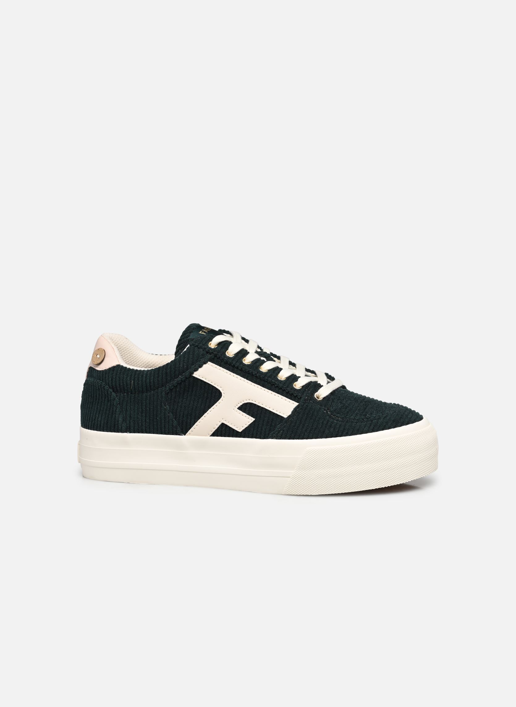 Baskets compensées WALNUT PLATFORM BASKETS SYN WO W femme gris Faguo Baskets compensées WALNUT PLATFORM BASKETS SYN WO W femme gris GRE32