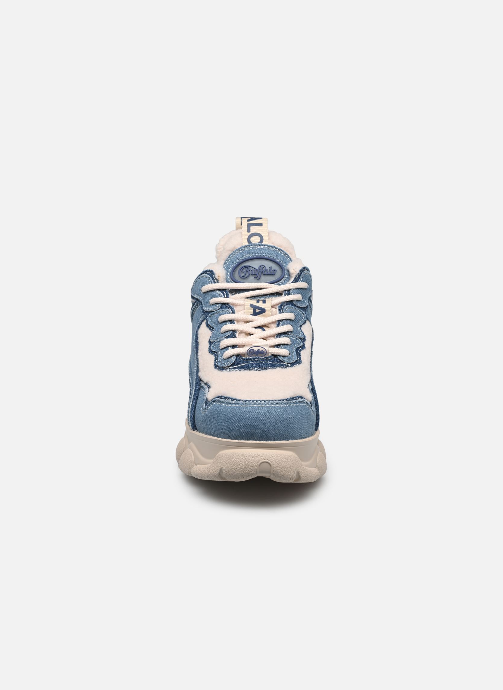 Hoge sneakers CLD CHAI WARM dames blauw Buffalo Hoge sneakers CLD CHAI WARM dames blauw BLUE/CREAM