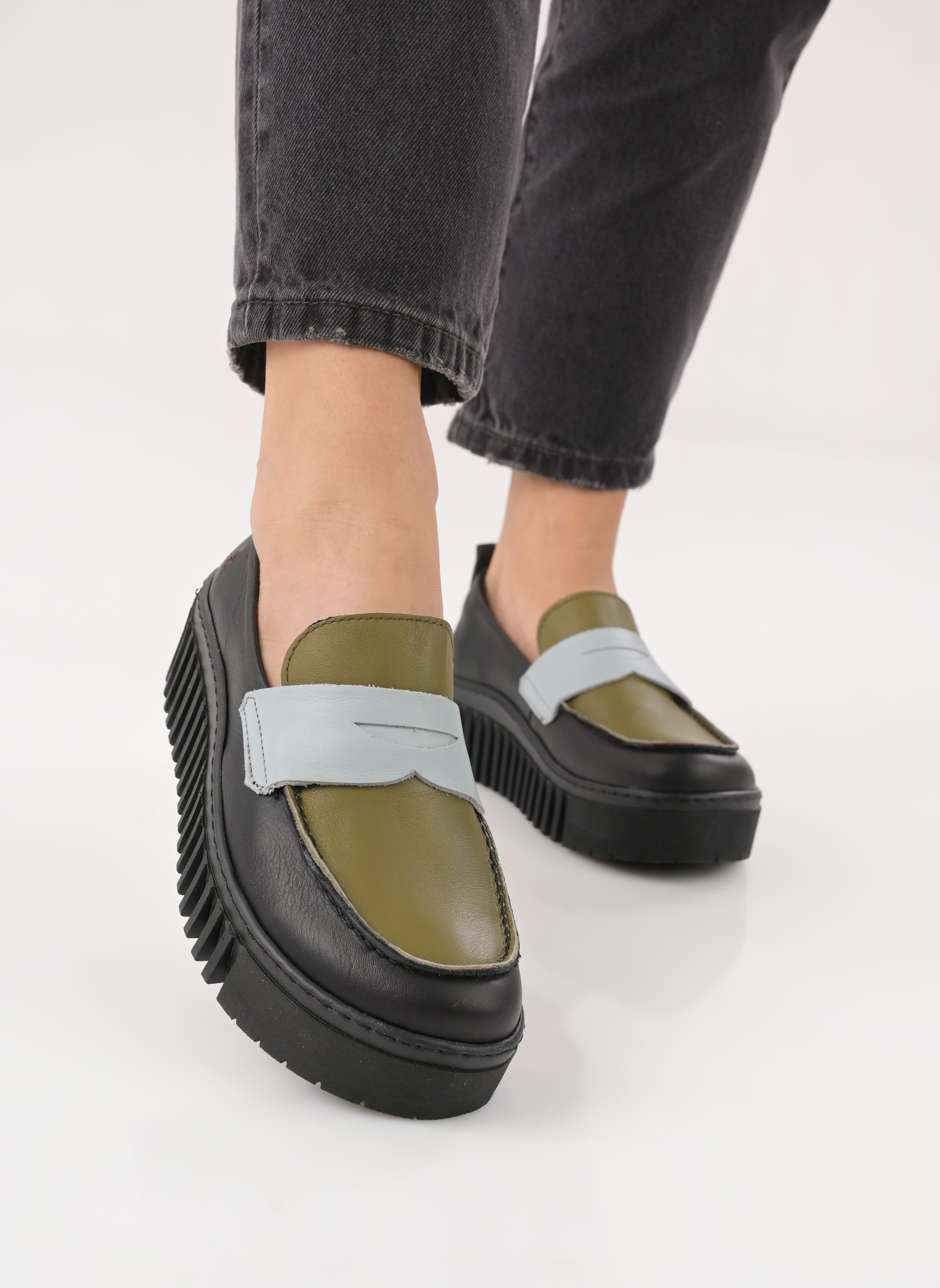 Mocasines BRIGHTON 1530S mujer negro Art Mocasines BRIGHTON 1530S mujer negro Black-Celeste