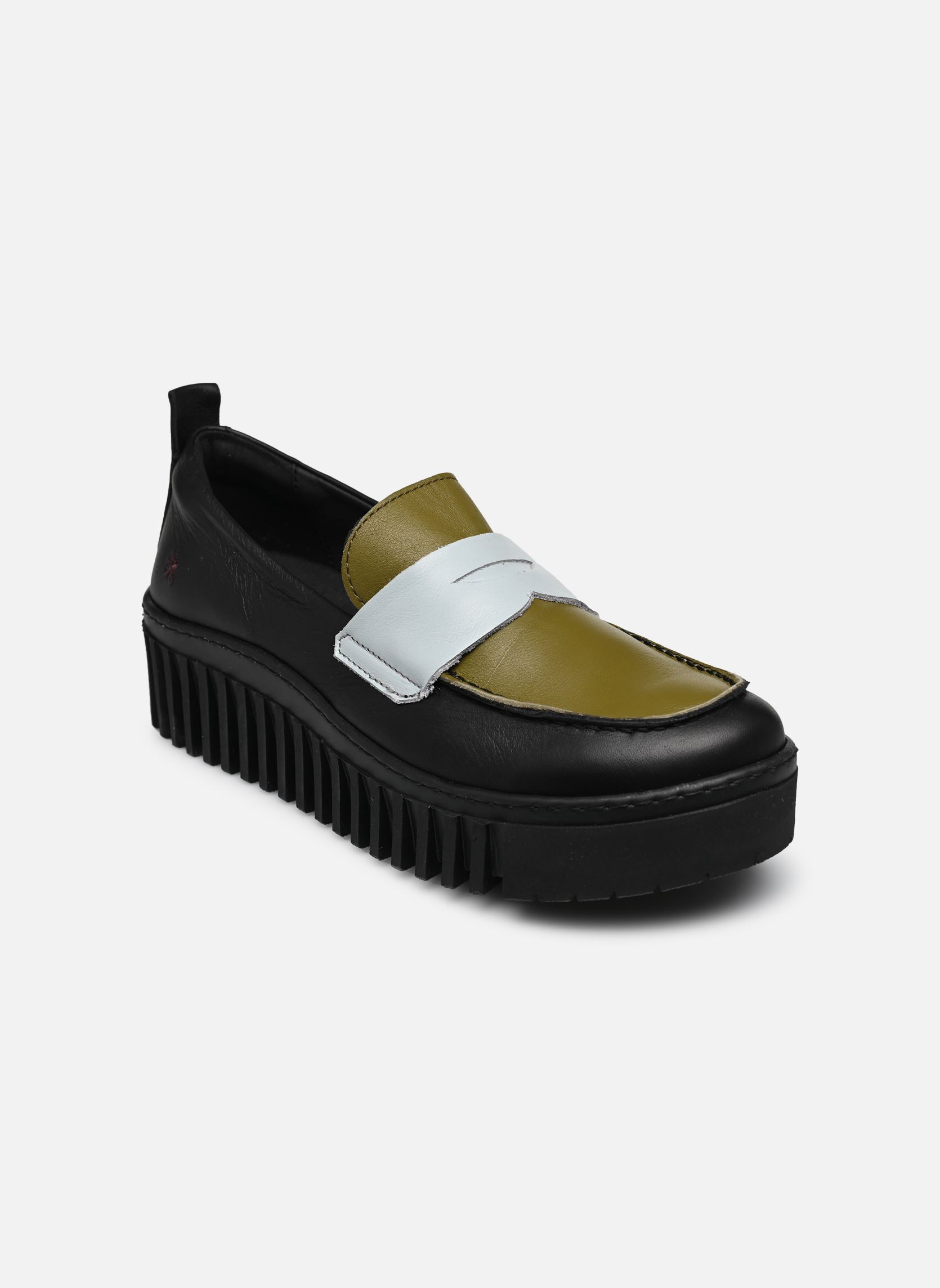 Mocasines BRIGHTON 1530S mujer negro Art Mocasines BRIGHTON 1530S mujer negro Black-Celeste