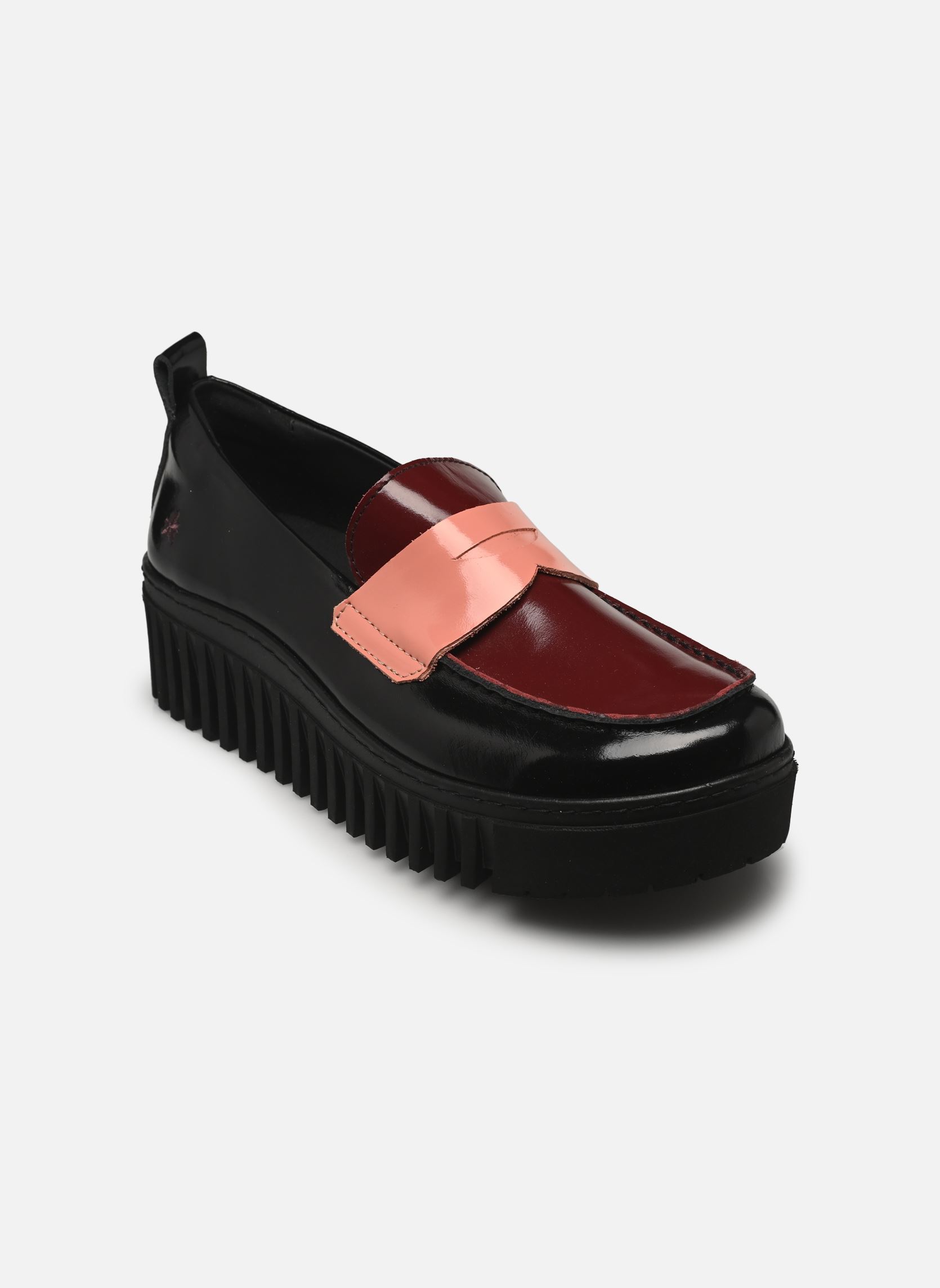 Loafer BRIGHTON 1530S damen schwarz Art Loafer BRIGHTON 1530S damen schwarz Black Flamingo Shinny