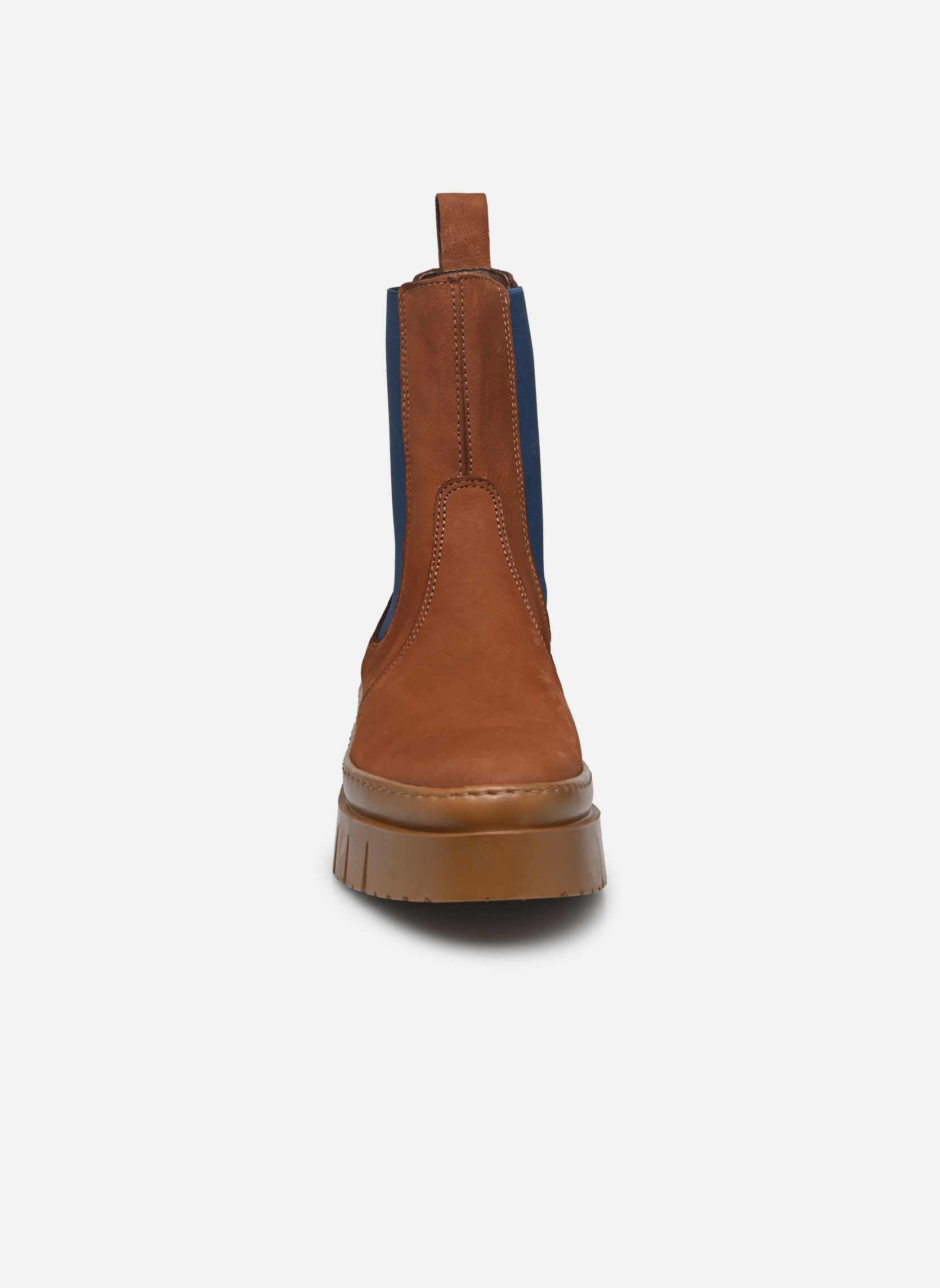 Bottines et boots AMBERES 1954 femme marron Art Bottines et boots AMBERES 1954 femme marron Cuero-Chocolate