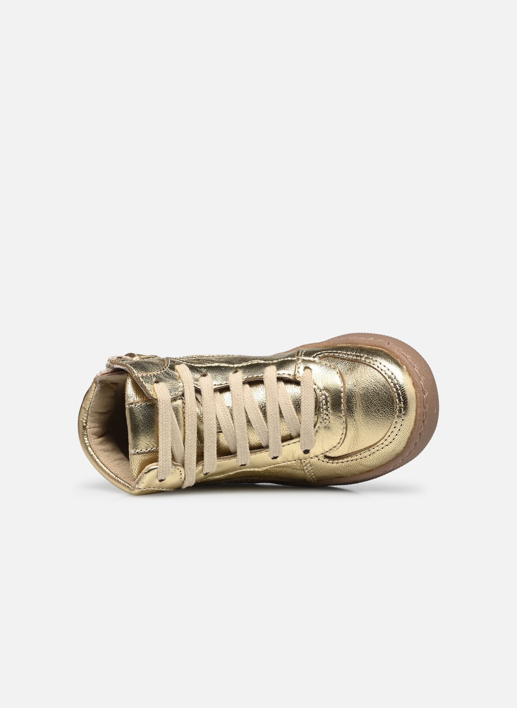 Sneakers TISTET LEATHER bambina oro e bronzo Rose et Martin Sneakers TISTET LEATHER bambina oro e bronzo DORÉ