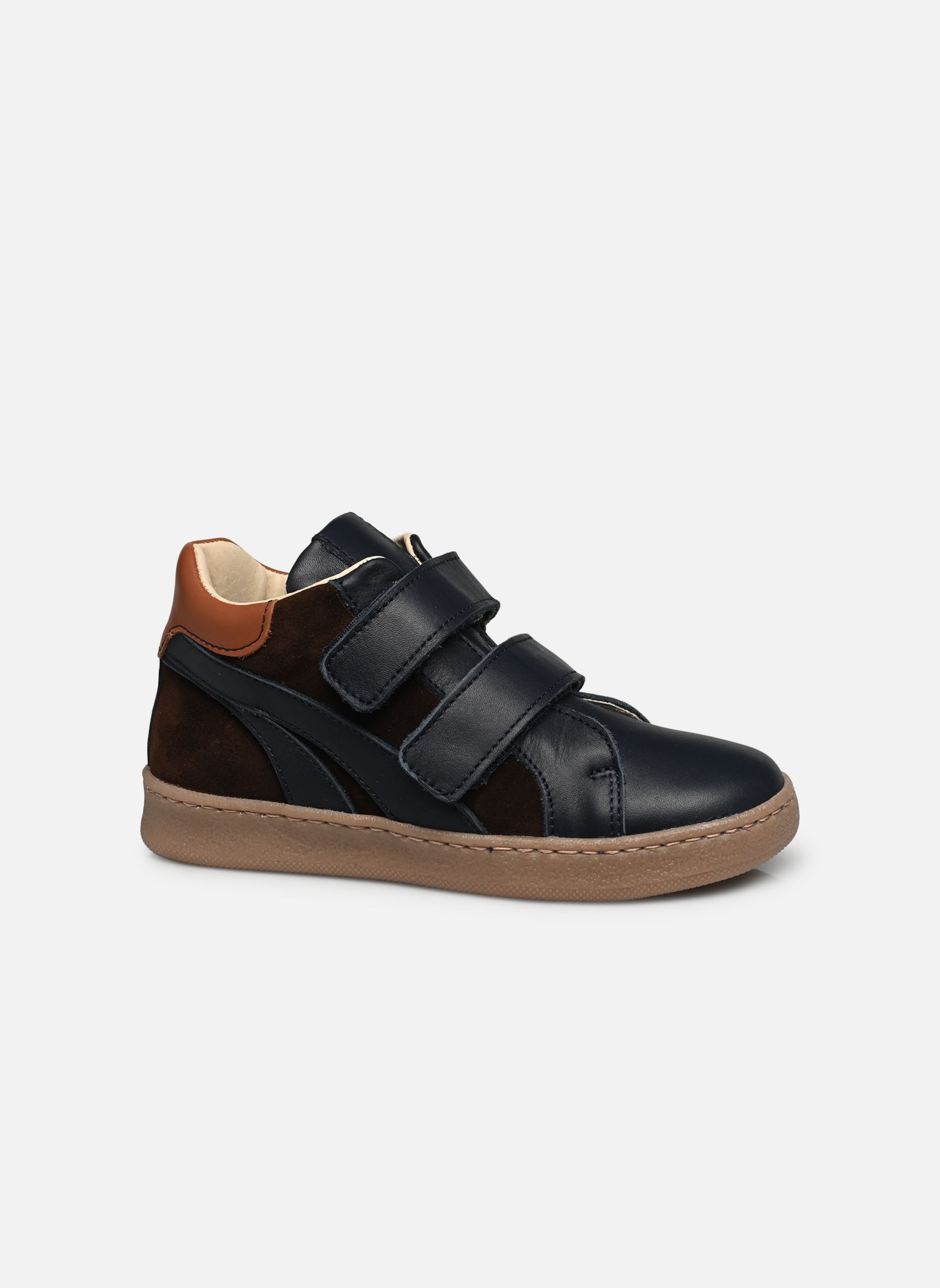 Baskets basses TIBOY LEATHER garçon bleu Rose et Martin Baskets basses TIBOY LEATHER garçon bleu Marine