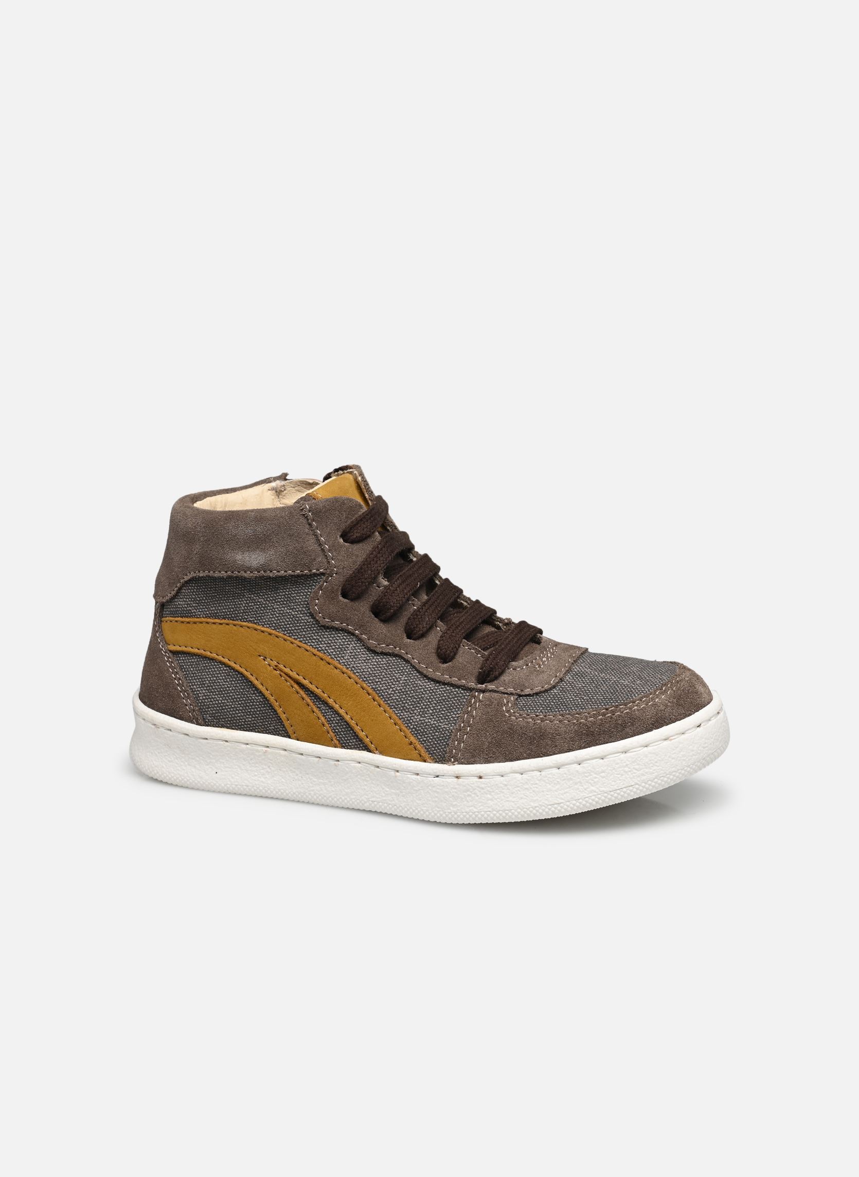 Baskets TILEM LEATHER garçon marron Rose et Martin Baskets TILEM LEATHER garçon marron MARRON