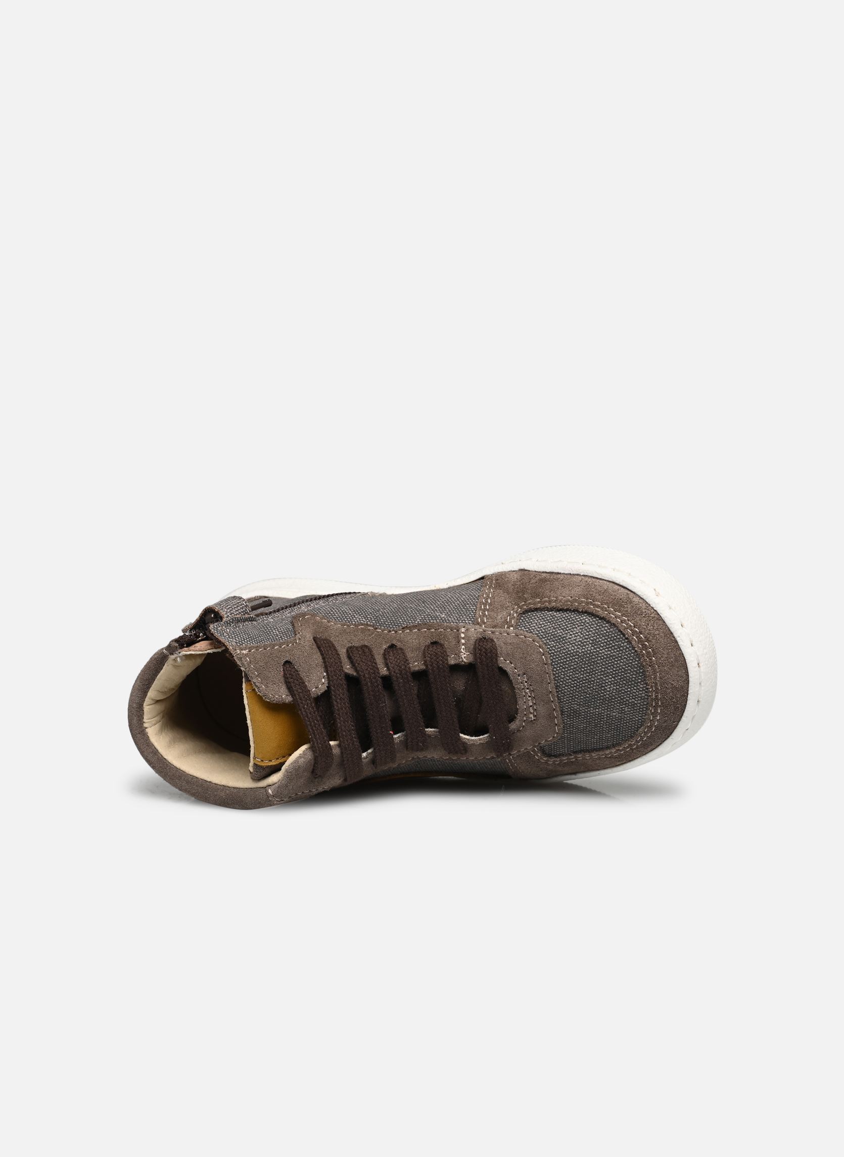 Baskets TILEM LEATHER garçon marron Rose et Martin Baskets TILEM LEATHER garçon marron MARRON