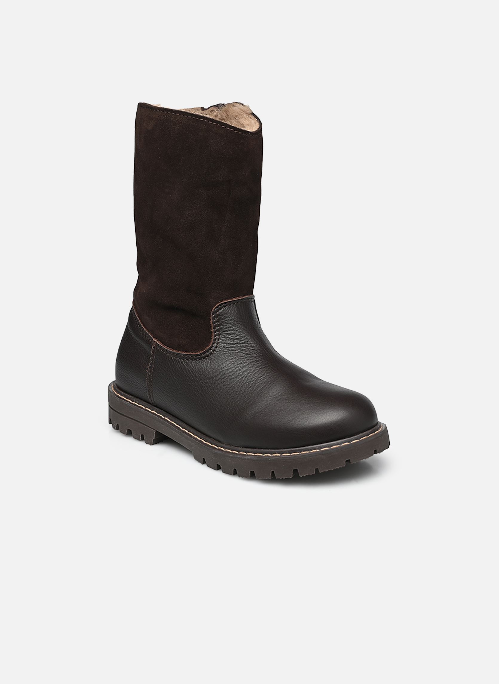 Bottines TICHO LEATHER garçon marron Rose et Martin Bottines TICHO LEATHER garçon marron marron