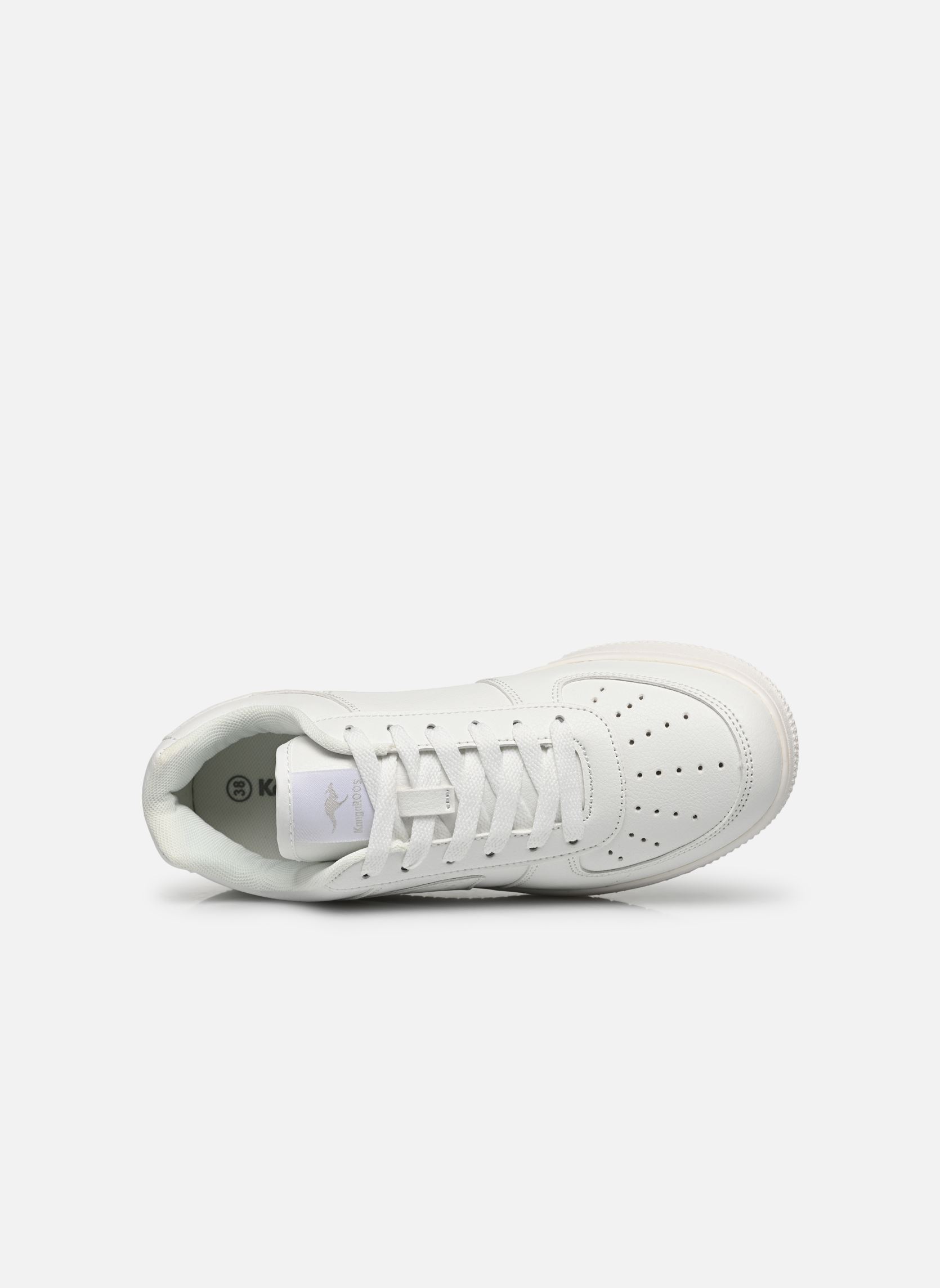 Sneakers K-Watch dames wit Kangaroos Sneakers K-Watch dames wit White