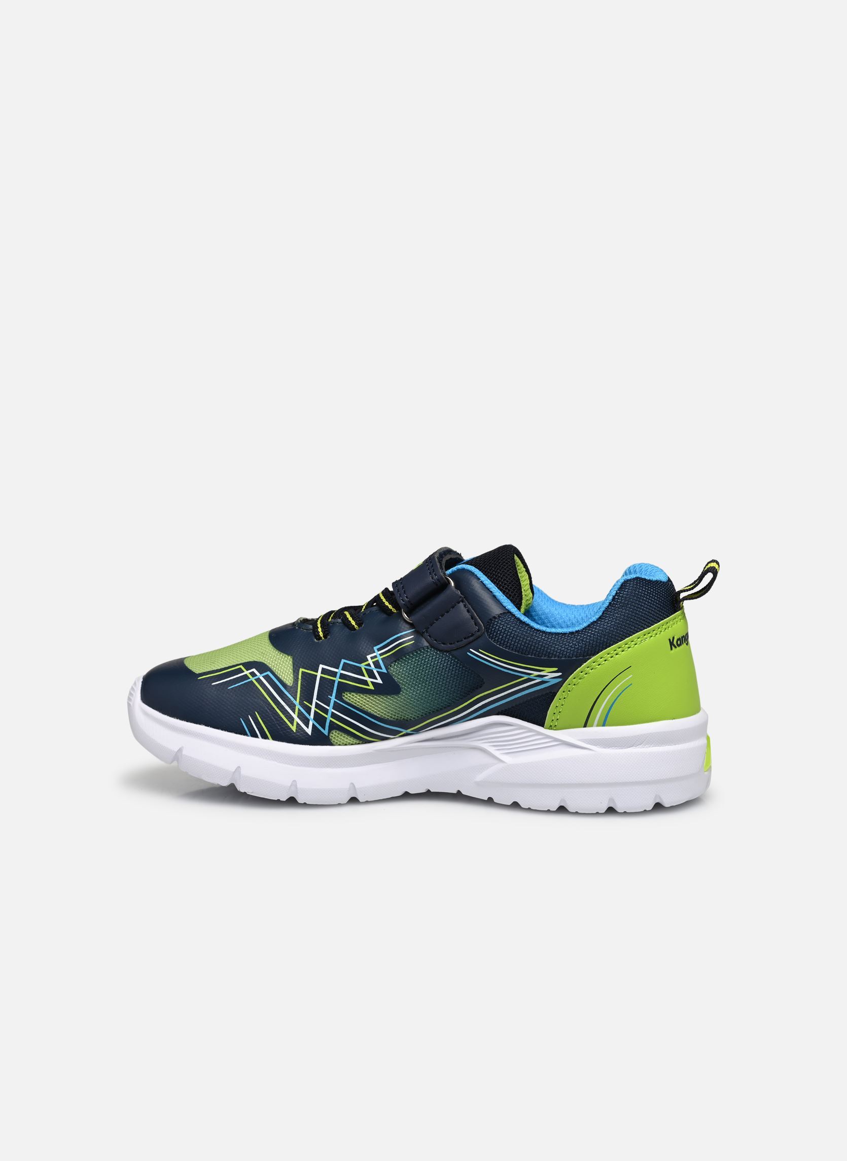 Sneaker K-SL Flasher EV LIGHT - WATER RESISTANT jungen blau Kangaroos Sneaker K-SL Flasher EV LIGHT - WATER RESISTANT jungen blau DK NAVY/LIME