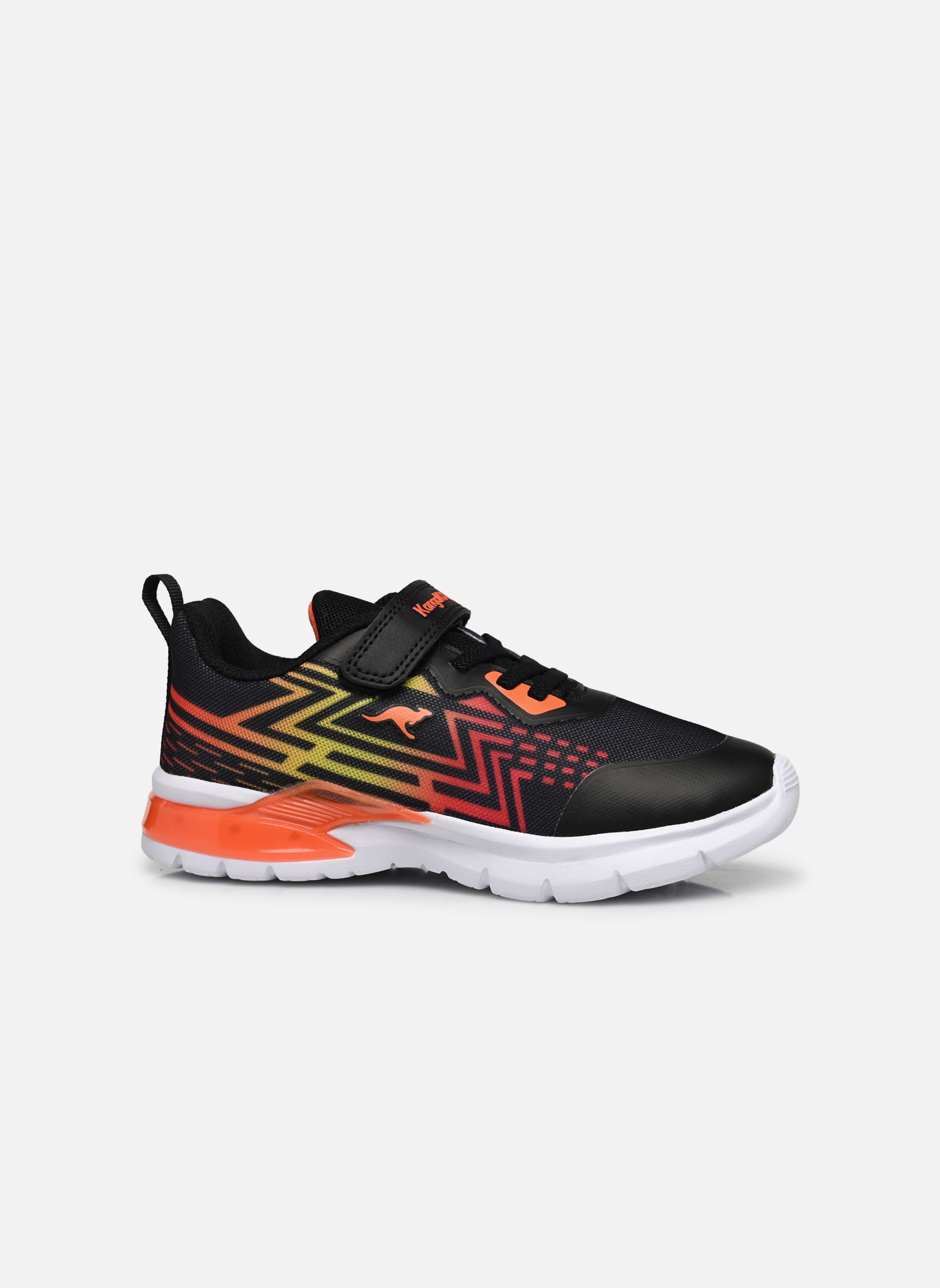Zapatillas K-SL Arouser EV LIGHT niño negro Kangaroos Zapatillas K-SL Arouser EV LIGHT niño negro JET BLACK/NEON ORANGE