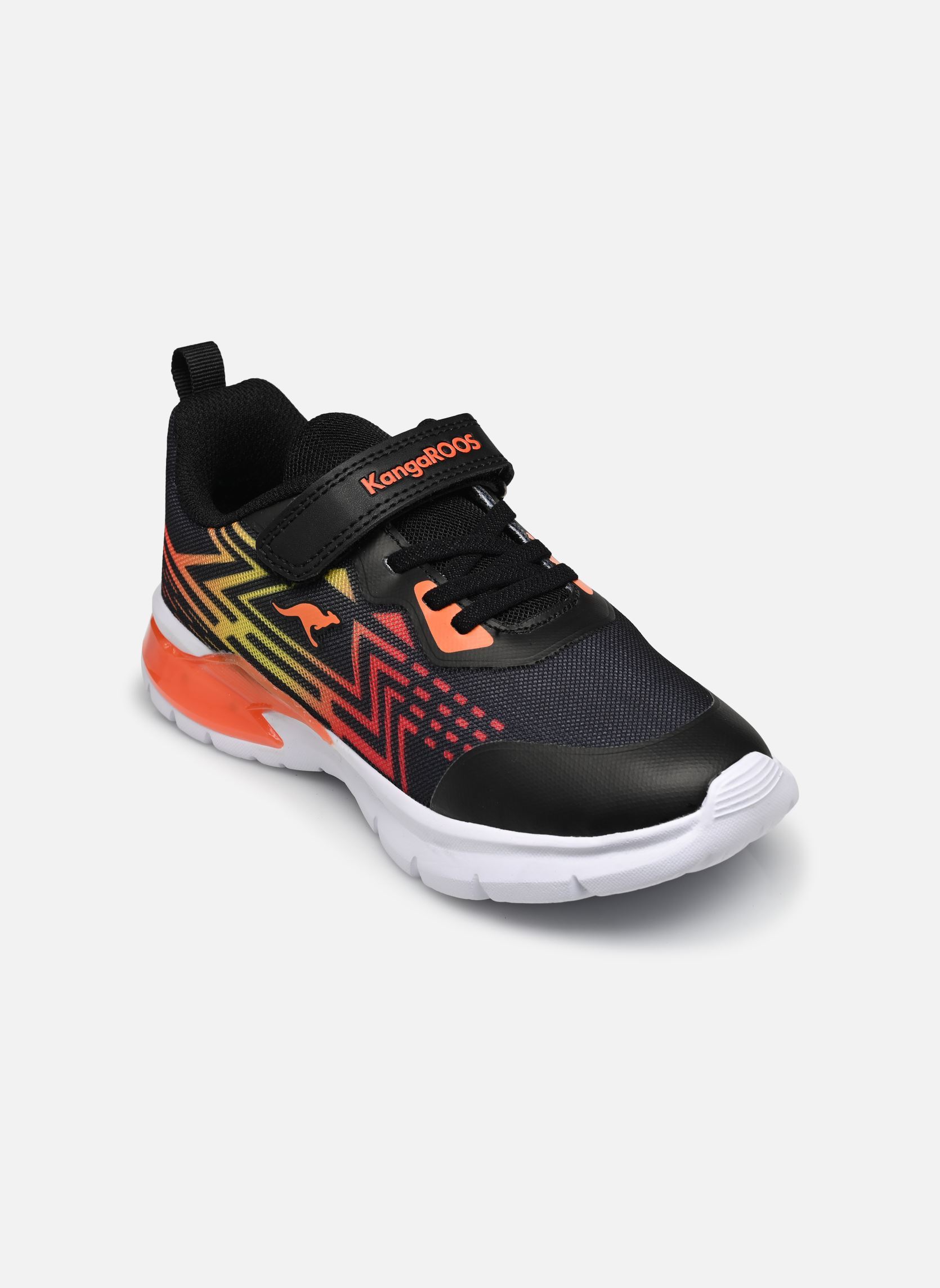 Zapatillas K-SL Arouser EV LIGHT niño negro Kangaroos Zapatillas K-SL Arouser EV LIGHT niño negro JET BLACK/NEON ORANGE