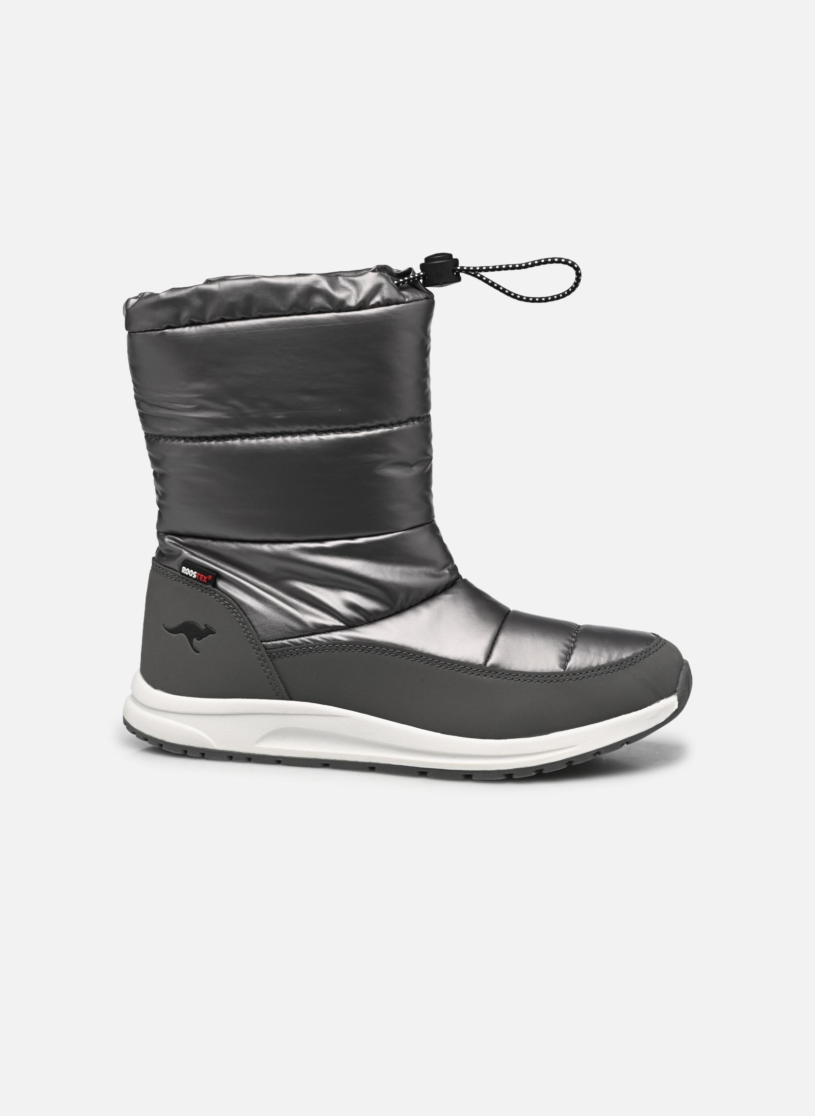 Snowboots K-WW Luna RTX dames zilver Kangaroos Snowboots K-WW Luna RTX dames zilver steel grey/metallic
