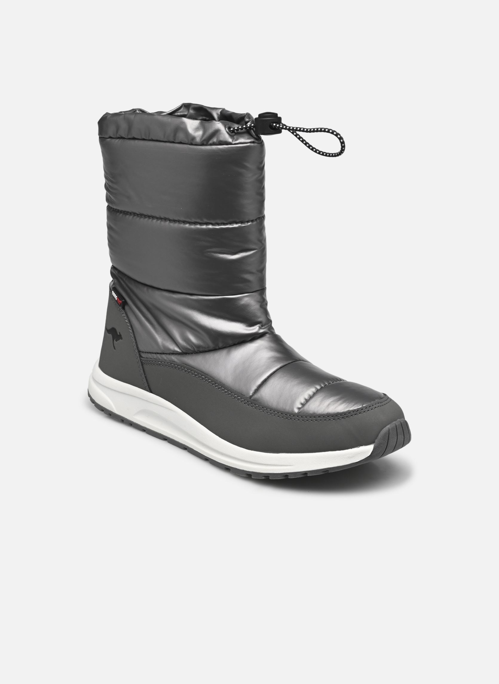 Snowboots K-WW Luna RTX dames zilver Kangaroos Snowboots K-WW Luna RTX dames zilver steel grey/metallic