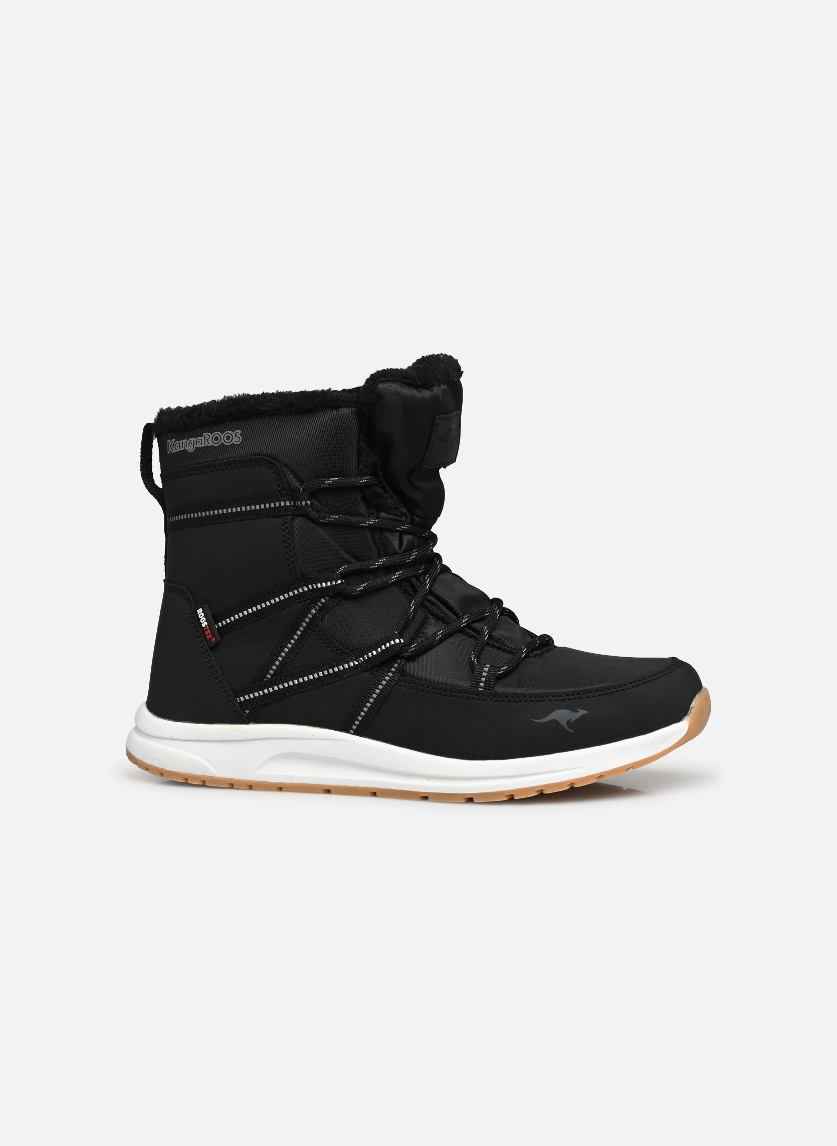 Gefütterte Stiefeletten K-WW Leyla RTX damen schwarz Kangaroos Gefütterte Stiefeletten K-WW Leyla RTX damen schwarz Jet black/dk silver