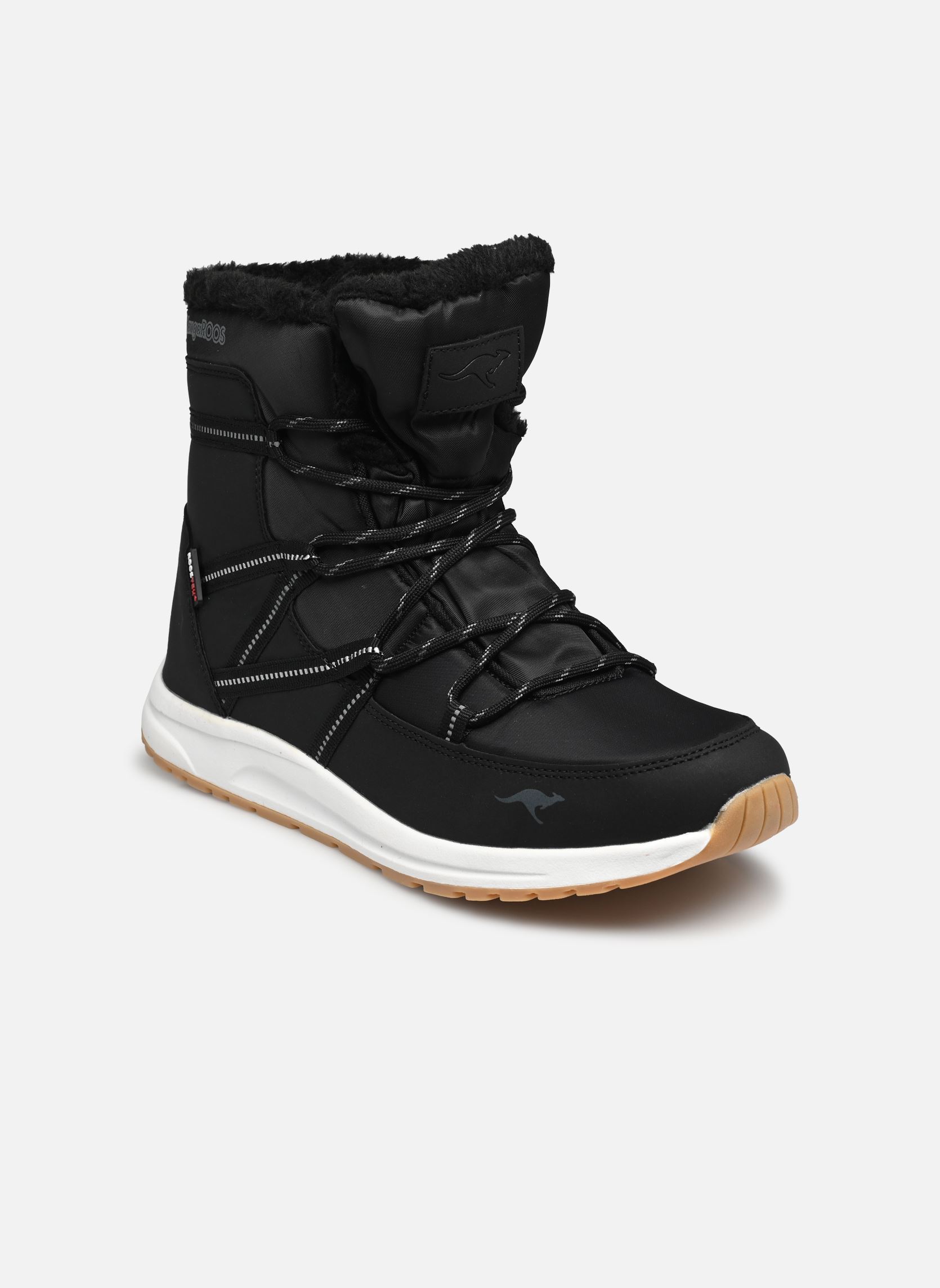 Gefütterte Stiefeletten K-WW Leyla RTX damen schwarz Kangaroos Gefütterte Stiefeletten K-WW Leyla RTX damen schwarz Jet black/dk silver