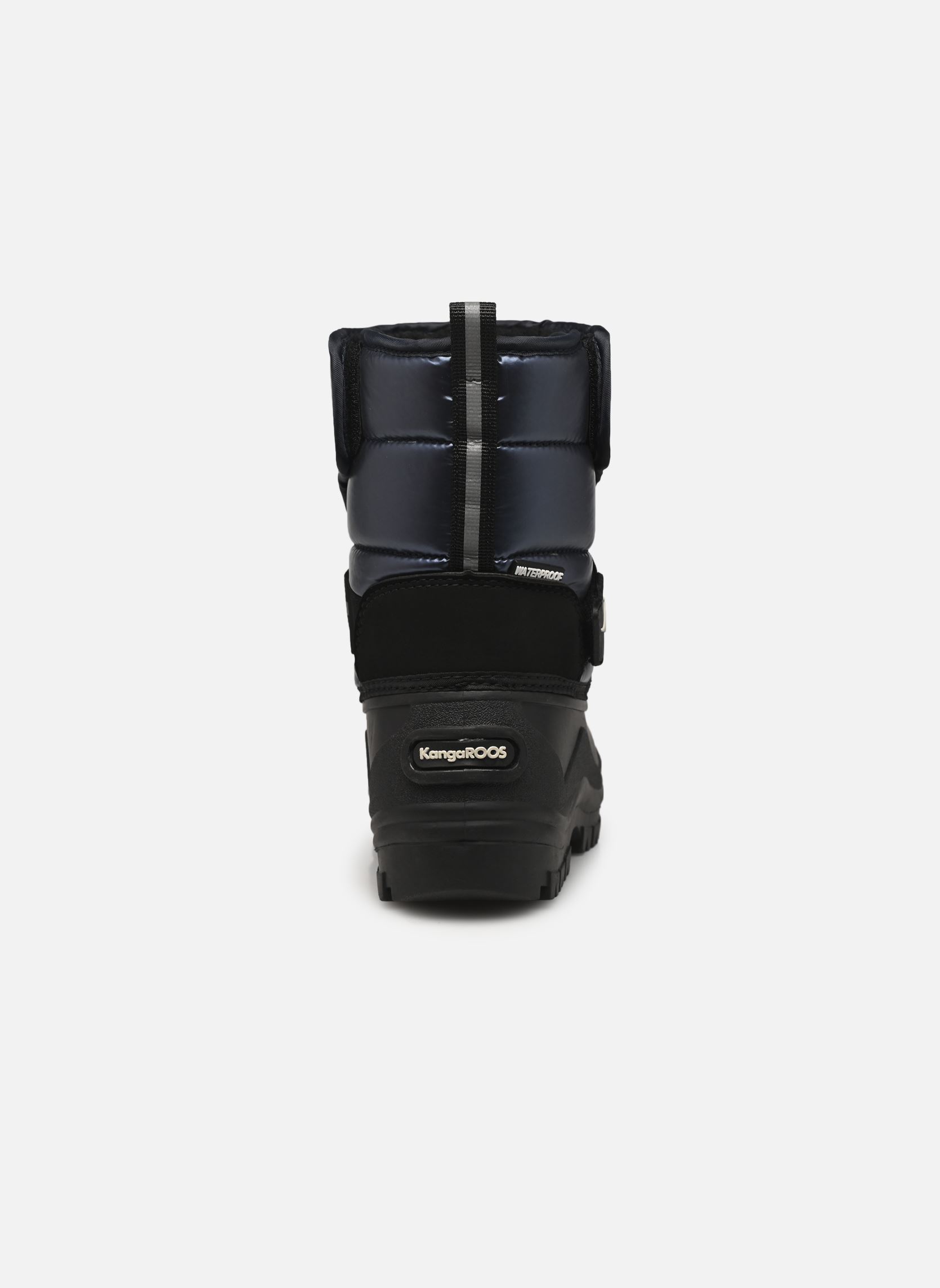 Snowboots K-Shell II Metallic meisjes blauw Kangaroos Snowboots K-Shell II Metallic meisjes blauw GRISAILLE/METALLIC