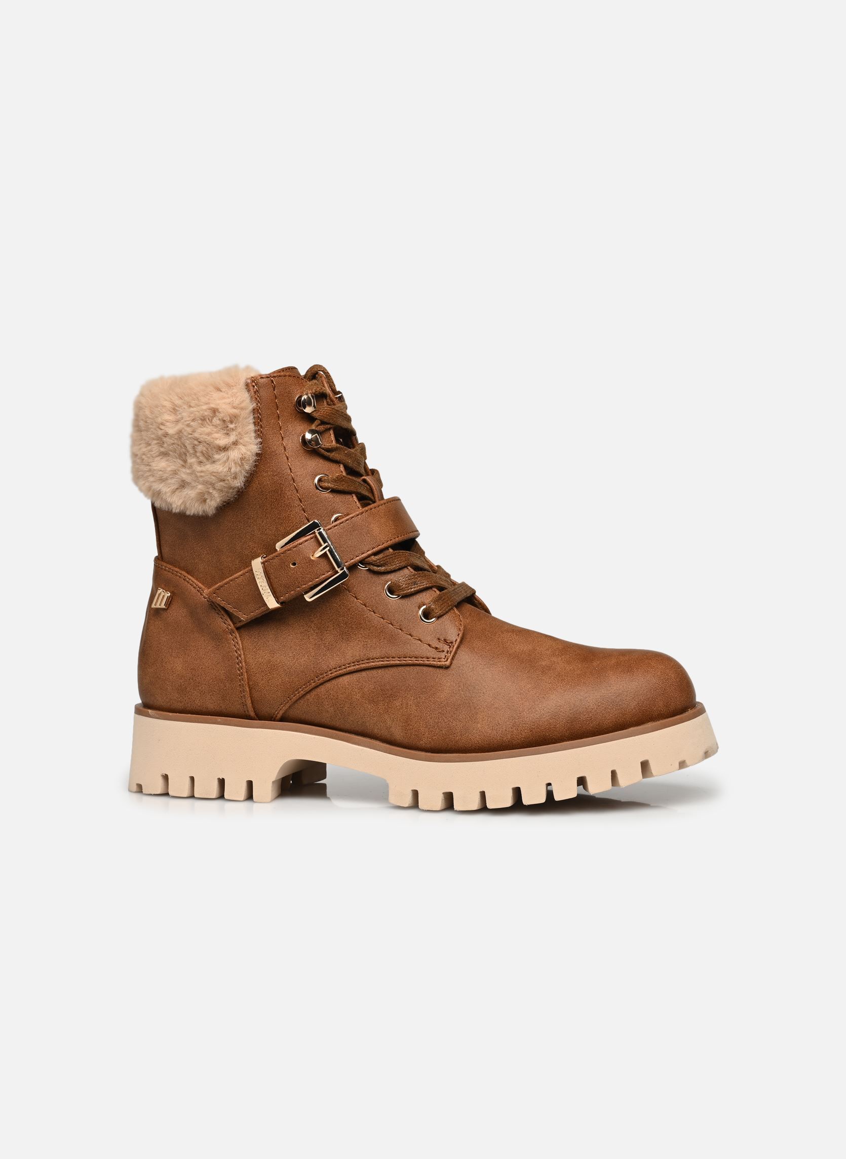 Botines con cordones LENOX 53236 mujer marrón MTNG Botines con cordones LENOX 53236 mujer marrón NEW AGATE CUERO