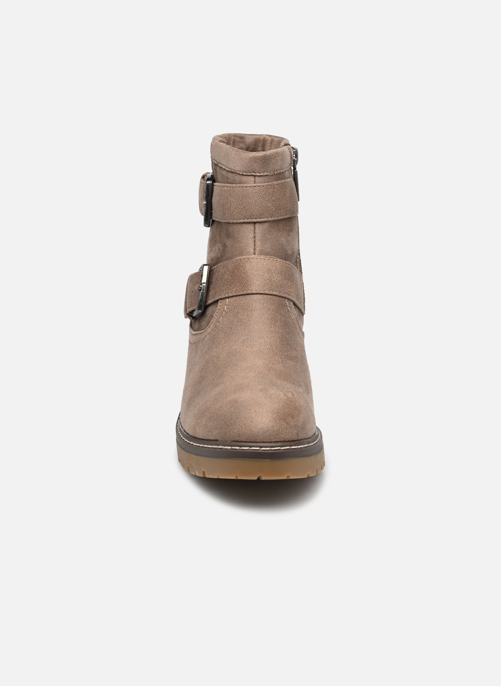 Bottines et boots DORIS 52198 femme marron MTNG Bottines et boots DORIS 52198 femme marron DONETS TAUPE