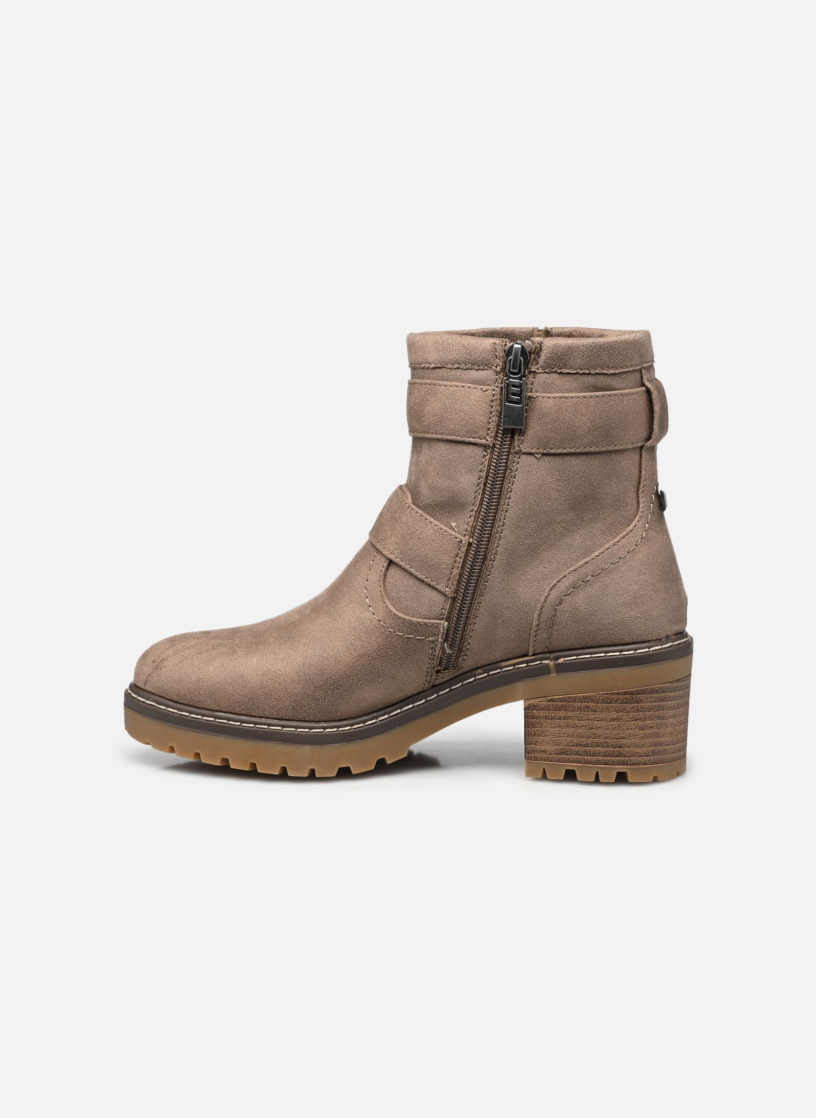 Bottines et boots DORIS 52198 femme marron MTNG Bottines et boots DORIS 52198 femme marron DONETS TAUPE