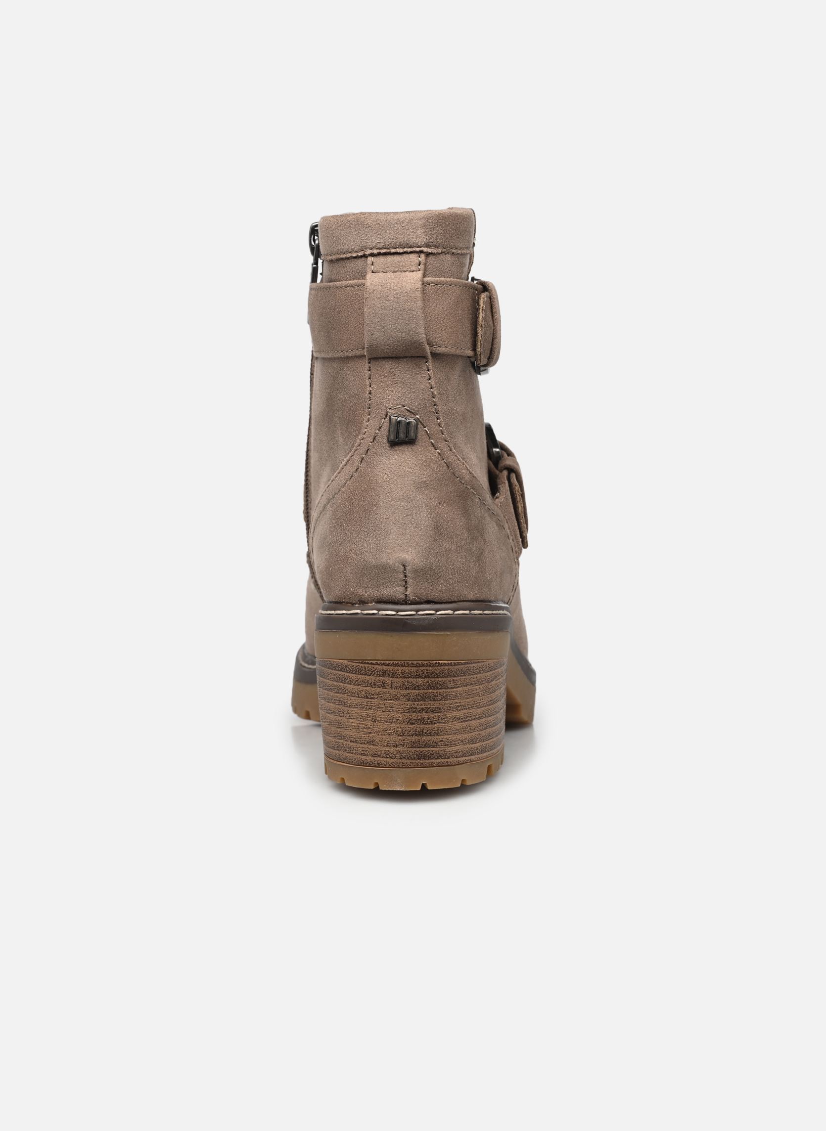 Bottines et boots DORIS 52198 femme marron MTNG Bottines et boots DORIS 52198 femme marron DONETS TAUPE