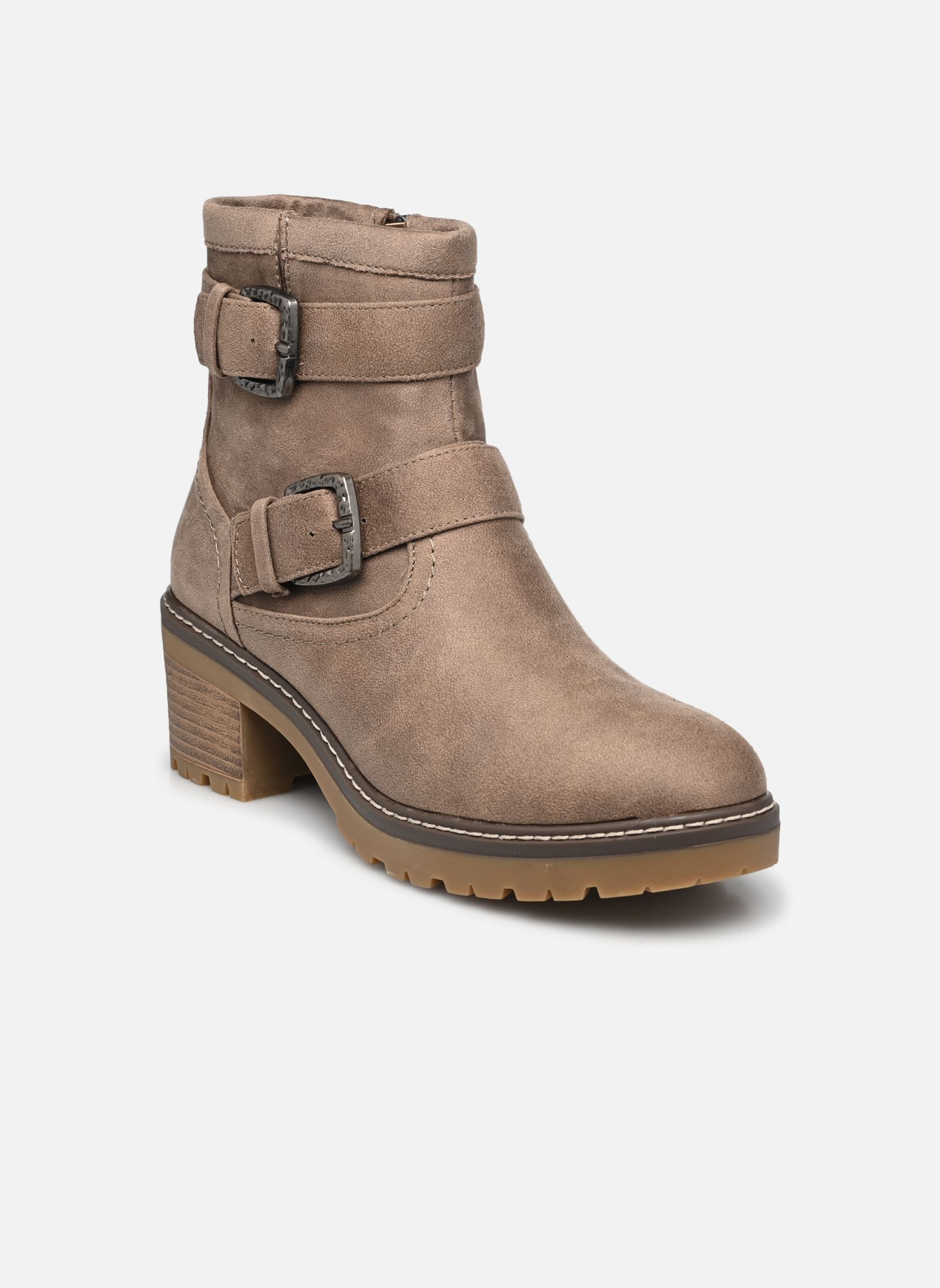 Bottines et boots DORIS 52198 femme marron MTNG Bottines et boots DORIS 52198 femme marron DONETS TAUPE