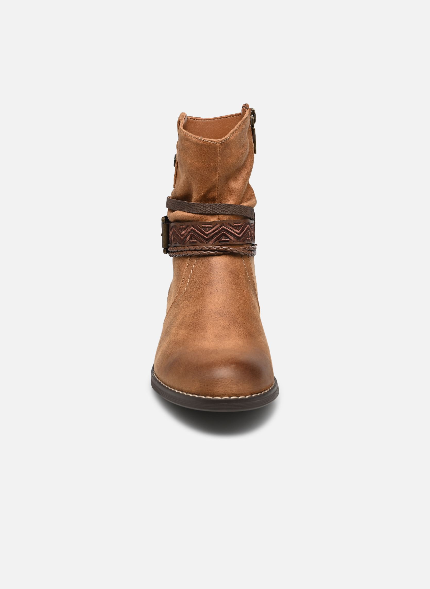 Enkellaarzen en boots PERSEA 52772 dames bruin MTNG Enkellaarzen en boots PERSEA 52772 dames bruin KARMA ECO CUERO