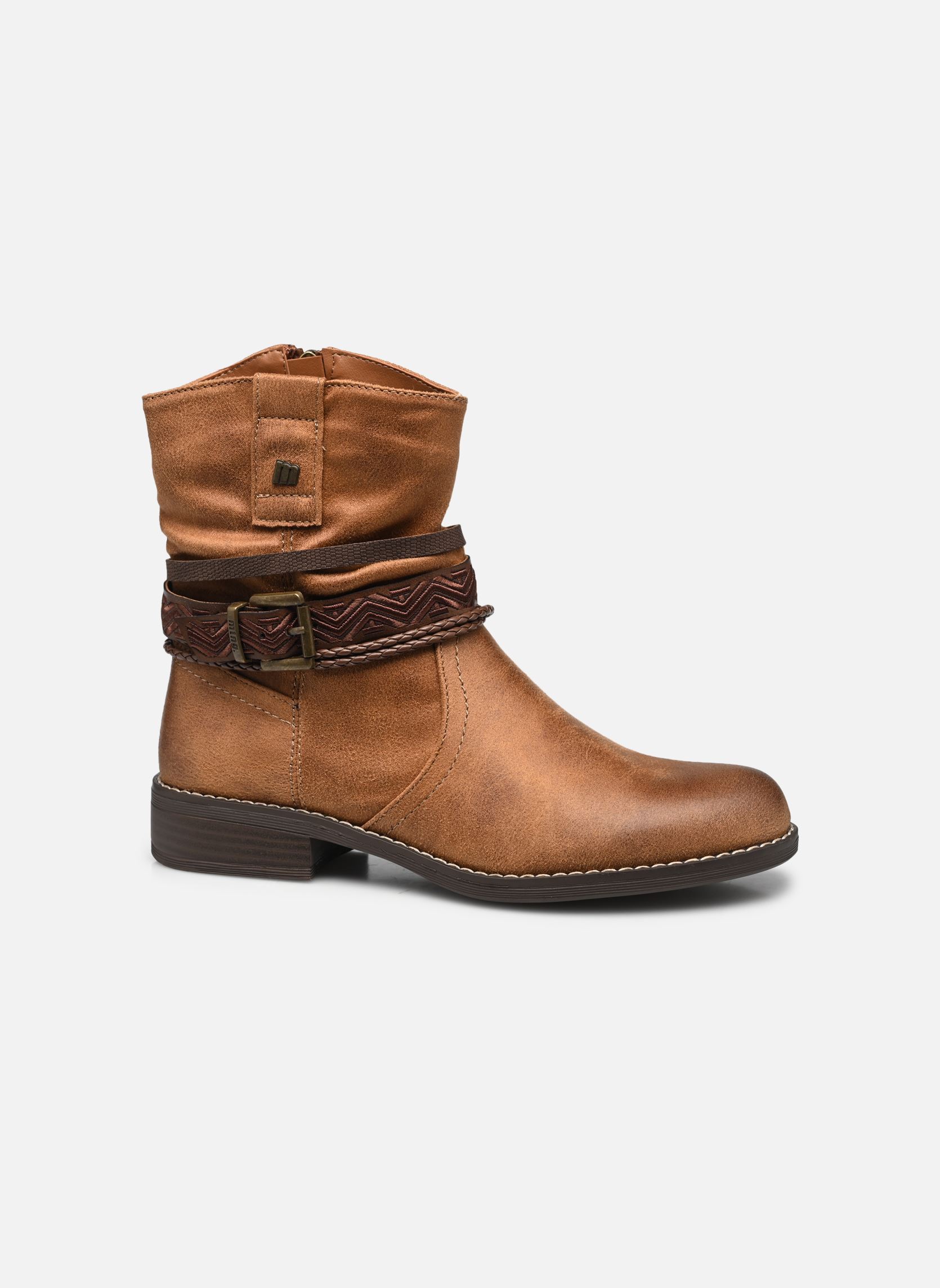 Enkellaarzen en boots PERSEA 52772 dames bruin MTNG Enkellaarzen en boots PERSEA 52772 dames bruin KARMA ECO CUERO