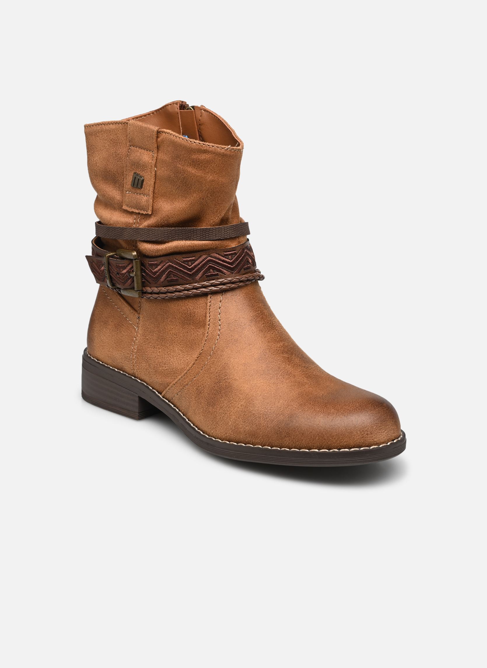 Enkellaarzen en boots PERSEA 52772 dames bruin MTNG Enkellaarzen en boots PERSEA 52772 dames bruin KARMA ECO CUERO