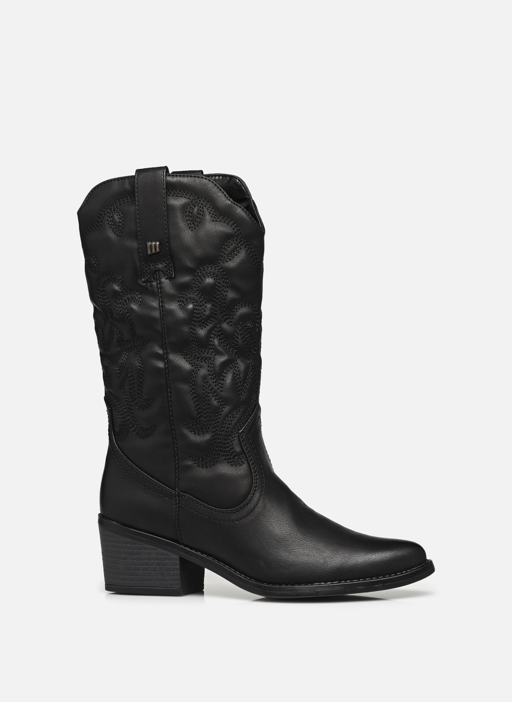Botines tipo vaquero TANUBIS 51964 mujer negro MTNG Botines tipo vaquero TANUBIS 51964 mujer negro OREGON NEGRO