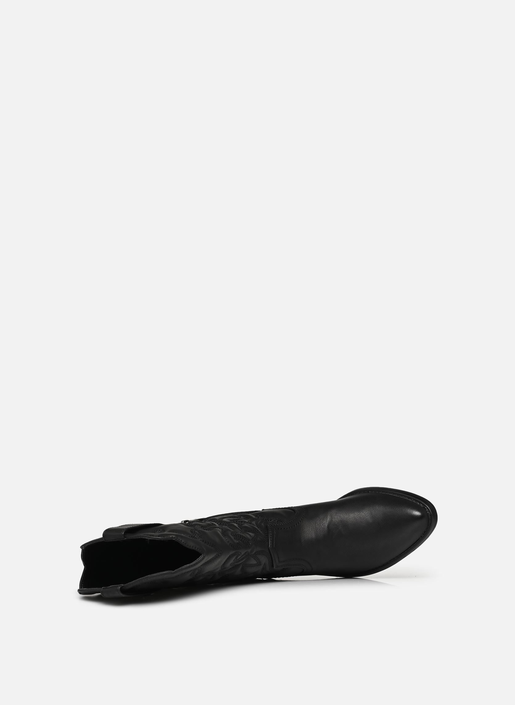 Botines tipo vaquero TANUBIS 51964 mujer negro MTNG Botines tipo vaquero TANUBIS 51964 mujer negro OREGON NEGRO
