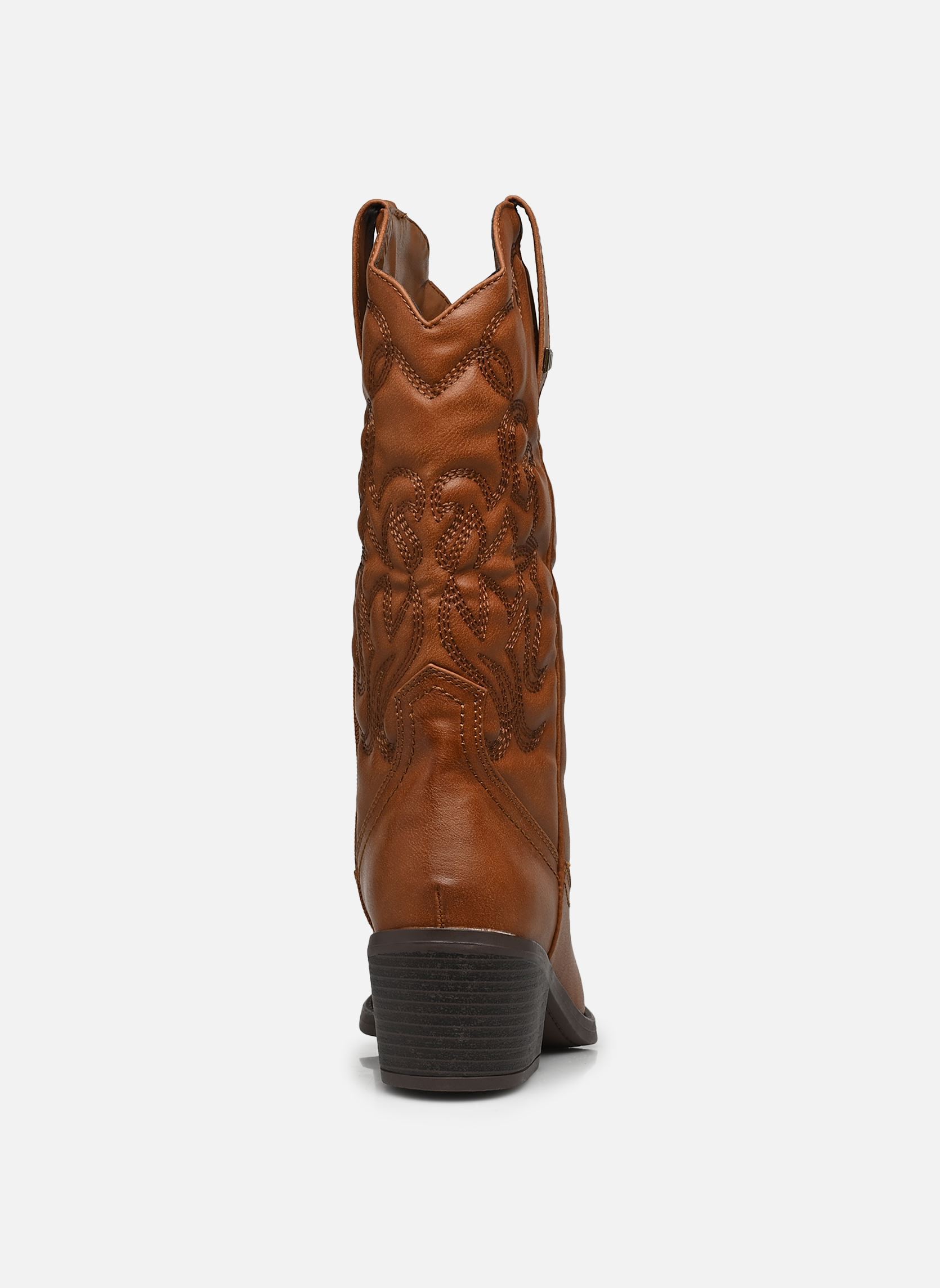Botines tipo vaquero TANUBIS 51964 mujer marrón MTNG Botines tipo vaquero TANUBIS 51964 mujer marrón OREGON CUERO