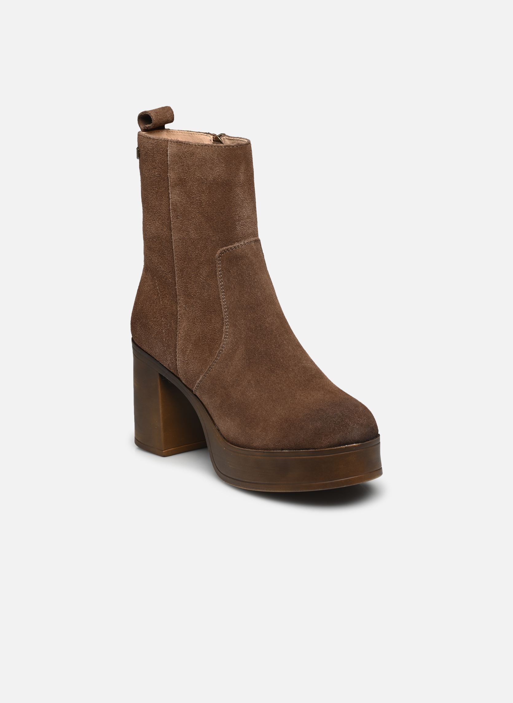 Botines y botas SIXTIES 54099 mujer marrón MTNG Botines y botas SIXTIES 54099 mujer marrón SERRAJE SIENA