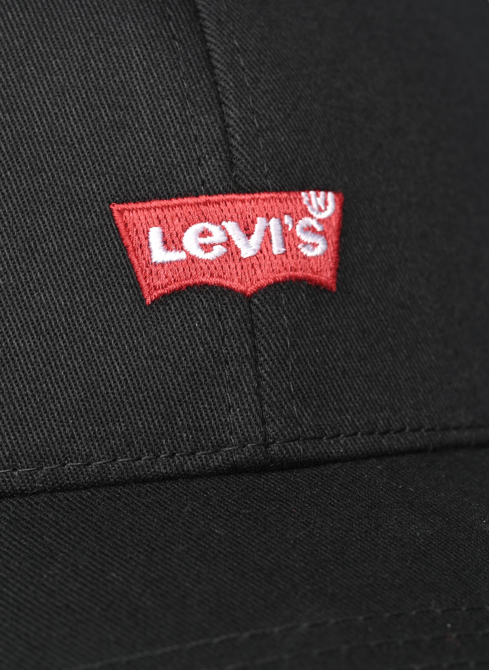 Cappellini Housemark Flexfit Cap uomo nero Levi's Cappellini Housemark Flexfit Cap uomo nero Regular Black