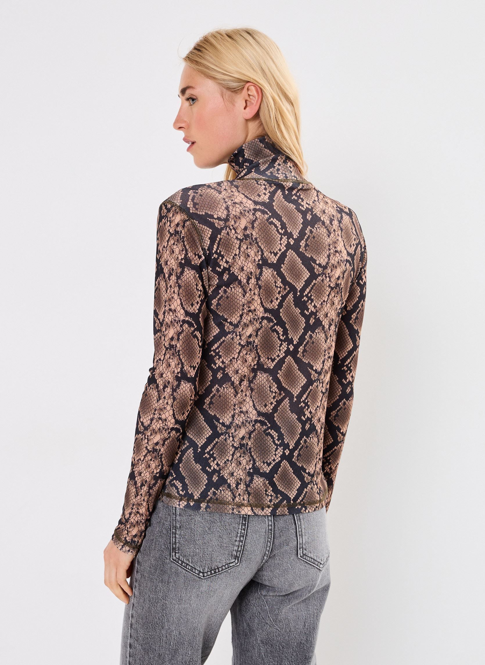 Blouses manches longues Manech femme beige Suncoo Blouses manches longues Manech femme beige Taupe