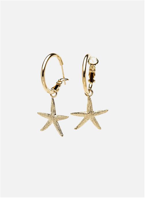 Monsieur Simone Boucles d'oreilles femme or et bronze