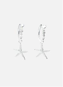 Boucles d'oreilles femme or et bronze