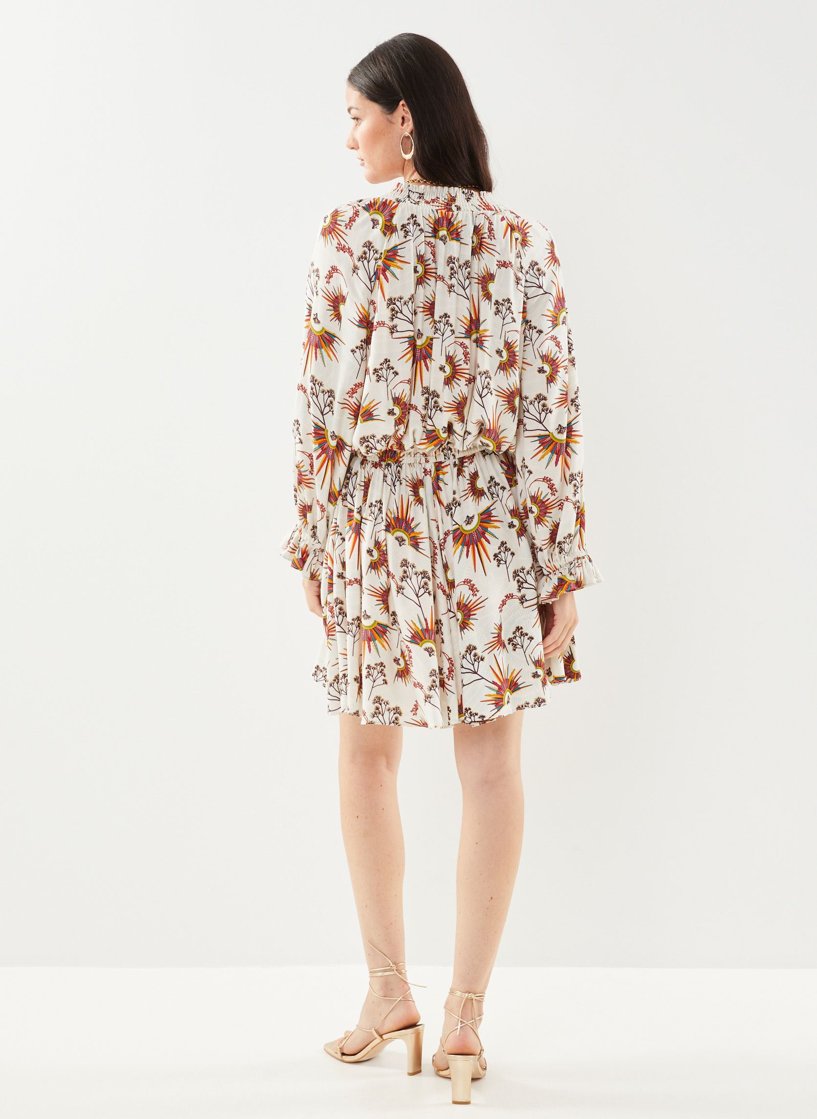 Robe Longue Fluide H&M Beige écru Aspect Soie - Taille XS/S (36/38) - Neuf Sans étiquettes - Style Intemporel