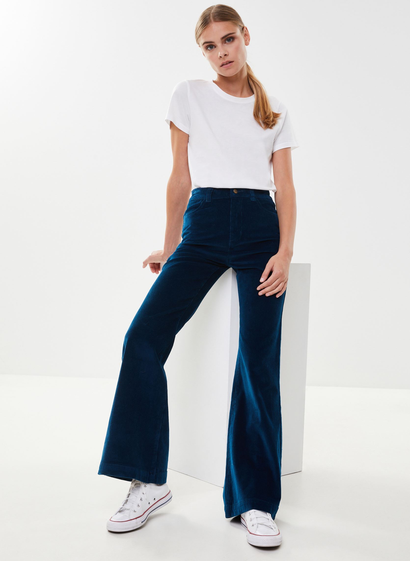 Jeans flare Victoria femme bleu Wild Jeans flare Victoria femme bleu Bleu