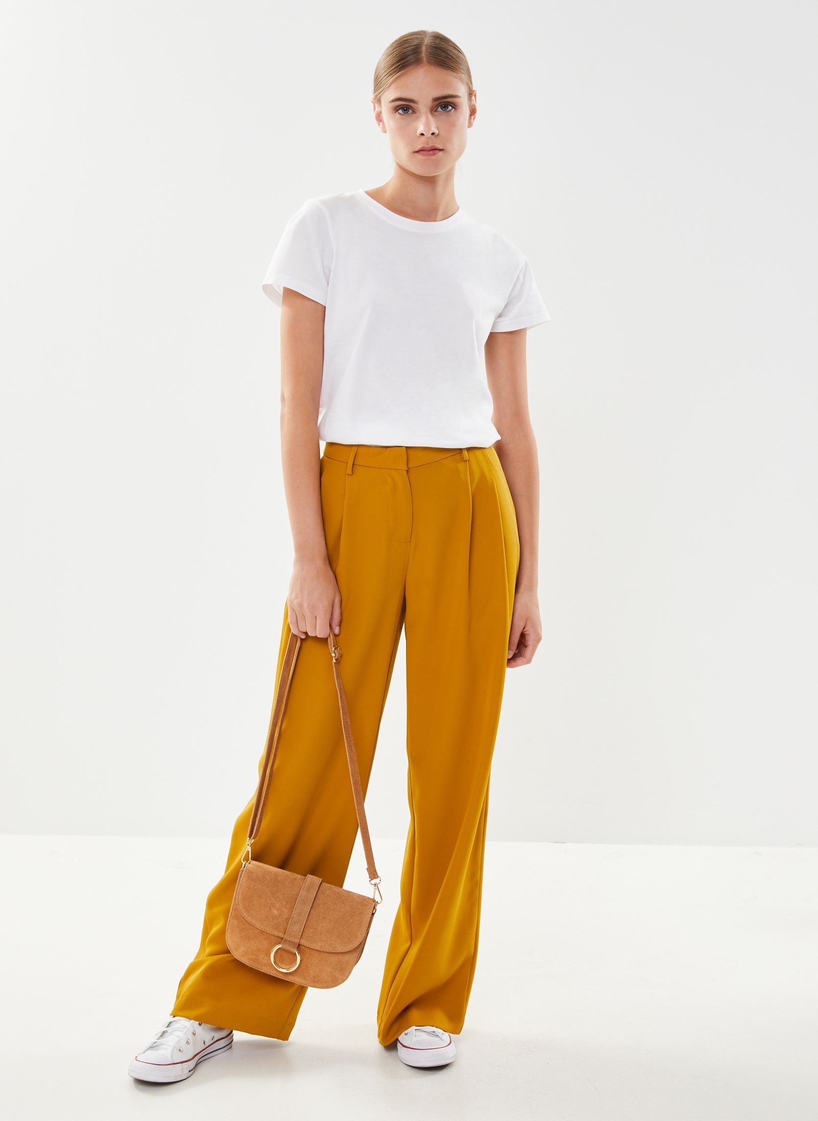 Pantalons droit Kate femme orange Wild Pantalons droit Kate femme orange OCRE