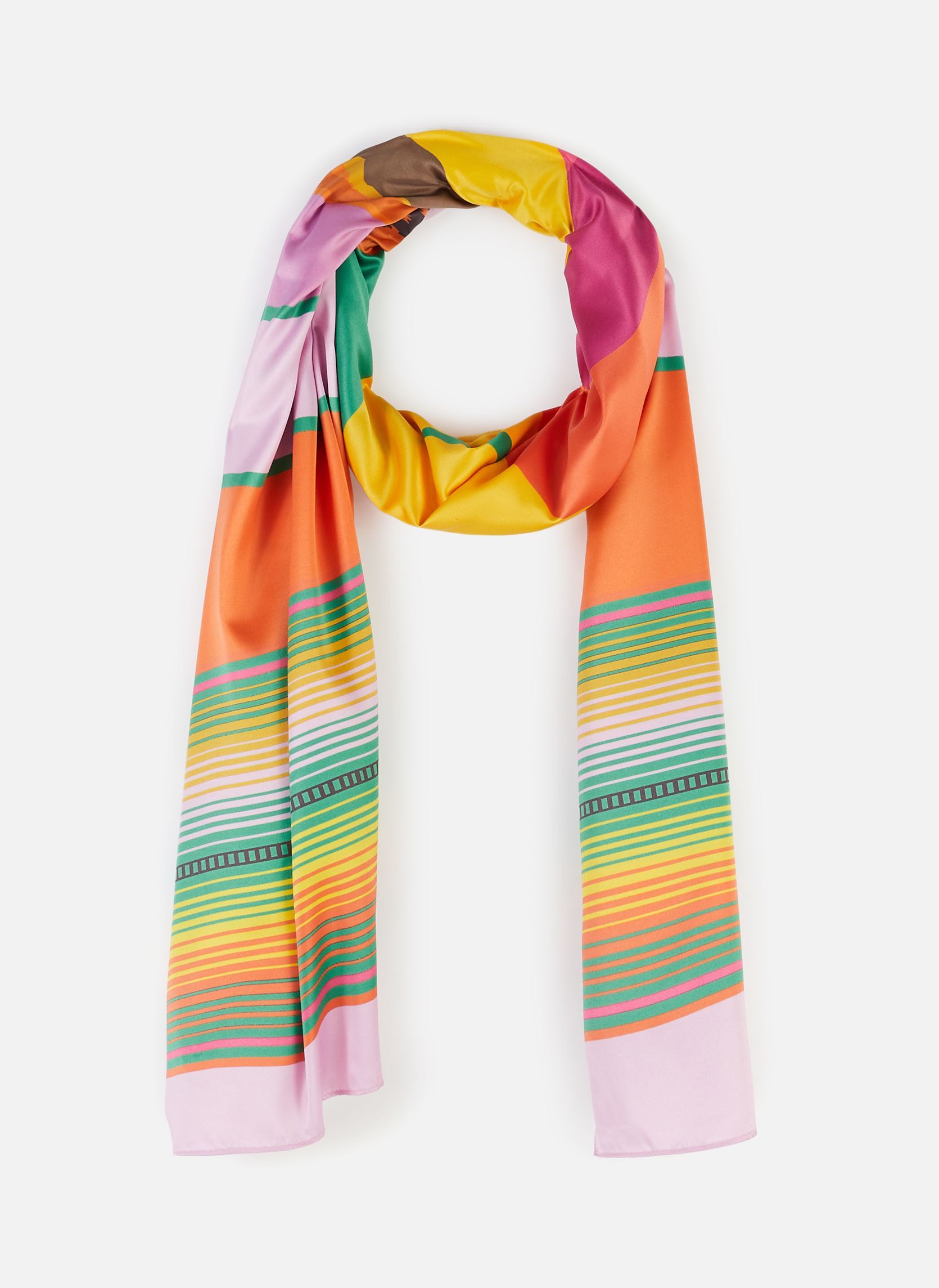 Foulards Landscape femme rose Wild Foulards Landscape femme rose Rose