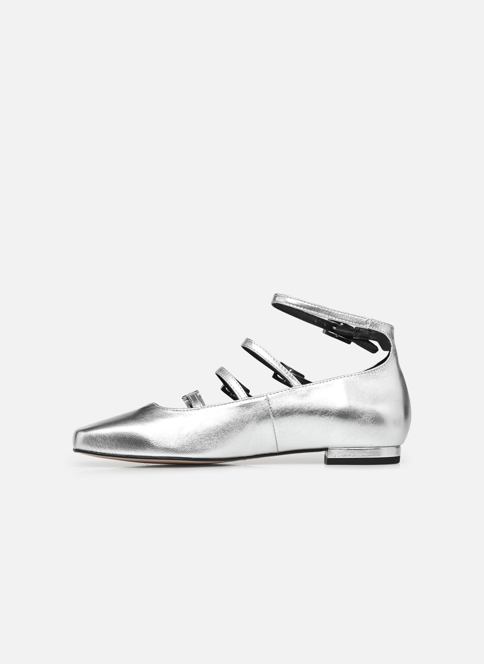 Ballerines classiques Luke Onix femme argent Alohas Ballerines classiques Luke Onix femme argent SILVER LEATHER