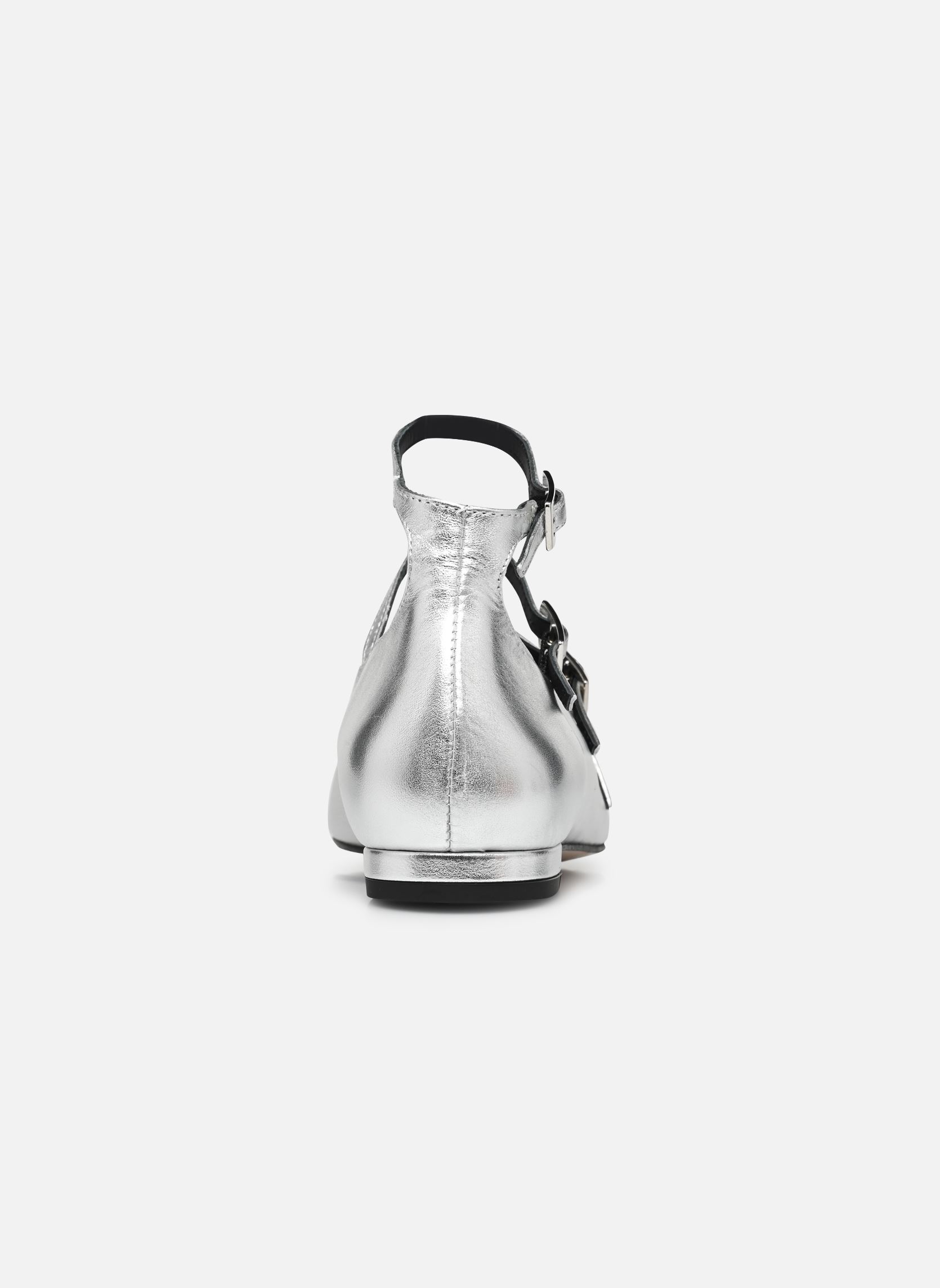 Ballerines classiques Luke Onix femme argent Alohas Ballerines classiques Luke Onix femme argent SILVER LEATHER