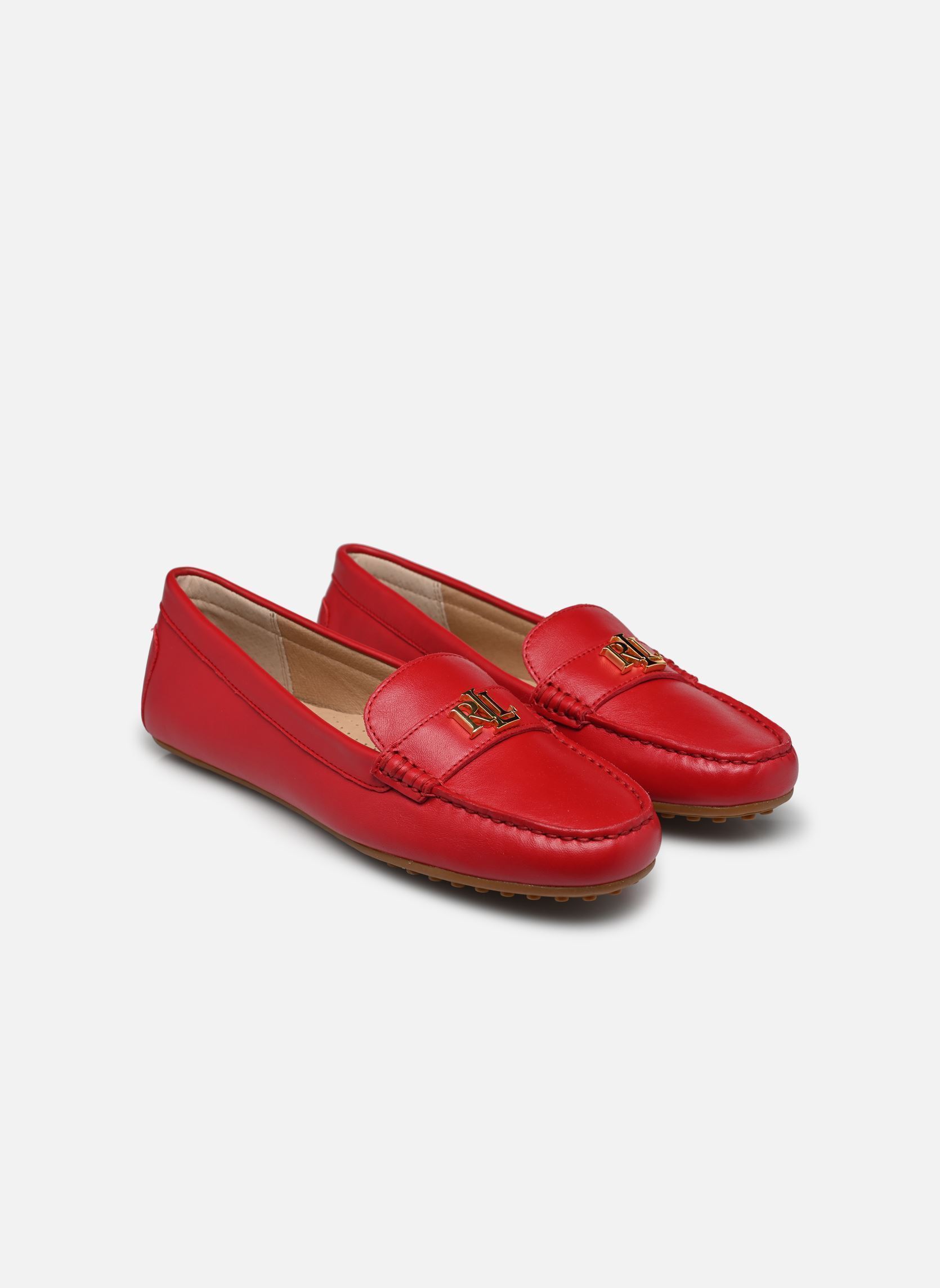 Loafer BARNSBURY-FLATS-DRIVER damen rot Lauren Ralph Lauren Loafer BARNSBURY-FLATS-DRIVER damen rot FESTIVE RED