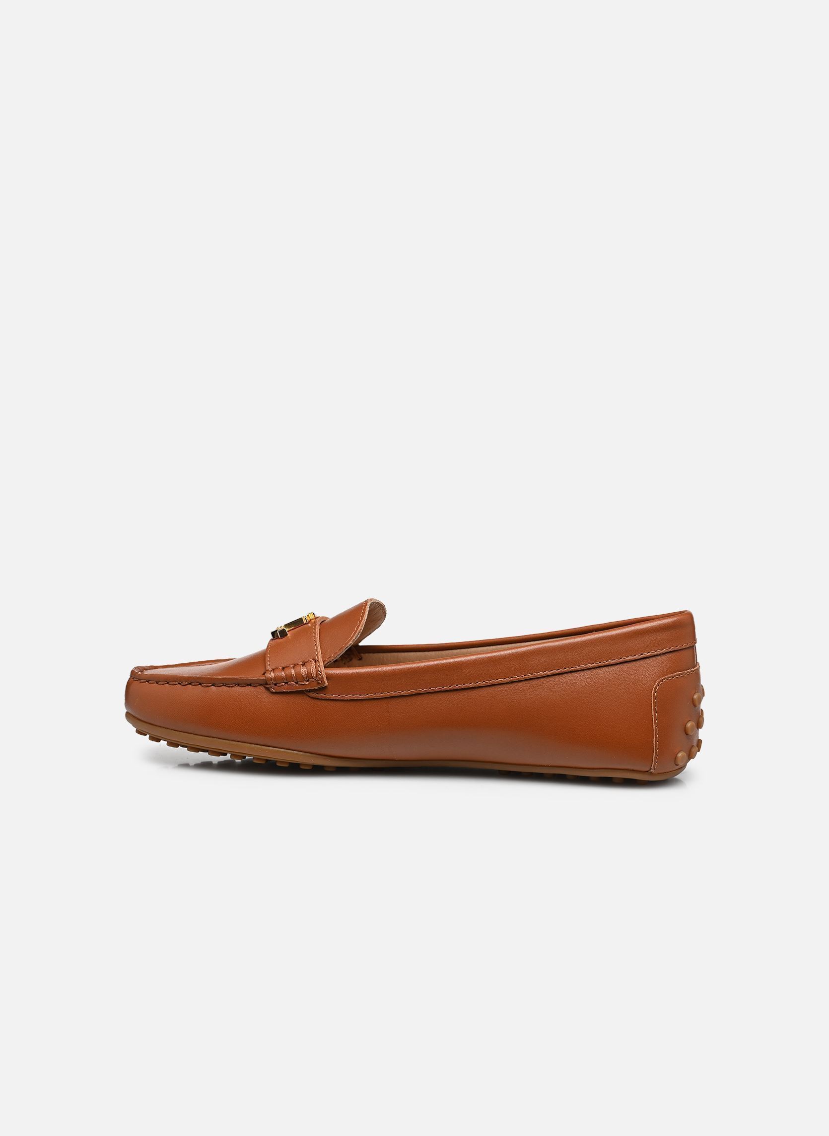 Mocassins BARNSBURY-FLATS-DRIVER dames bruin Lauren Ralph Lauren Mocassins BARNSBURY-FLATS-DRIVER dames bruin LAUREN TAN
