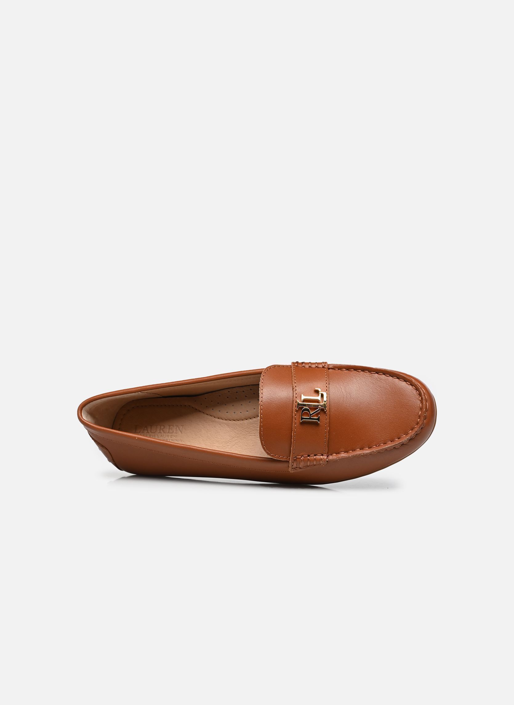Mocassins BARNSBURY-FLATS-DRIVER dames bruin Lauren Ralph Lauren Mocassins BARNSBURY-FLATS-DRIVER dames bruin LAUREN TAN