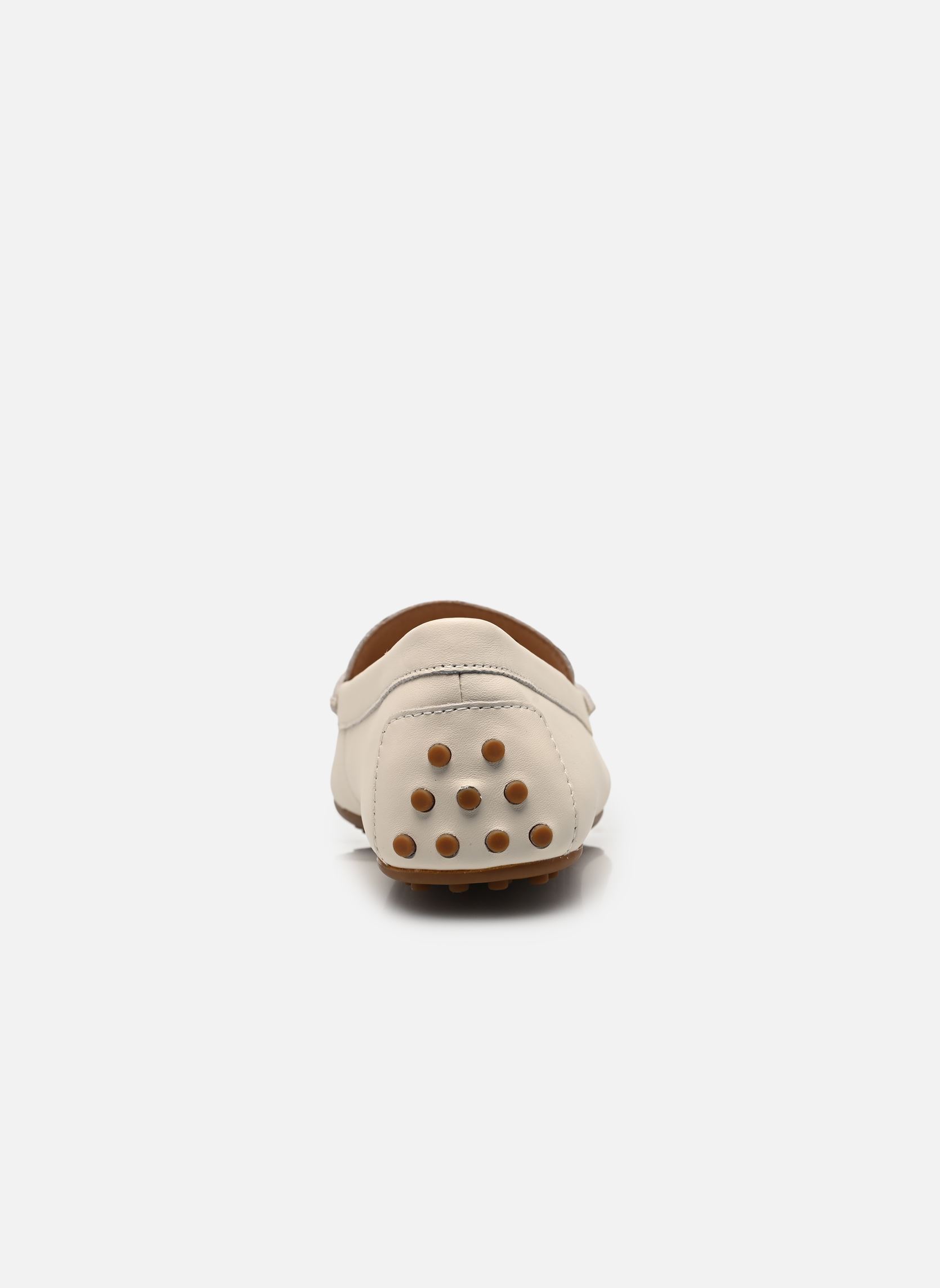 Loafer BARNSBURY-FLATS-DRIVER damen weiß Lauren Ralph Lauren Loafer BARNSBURY-FLATS-DRIVER damen weiß SOFT WHITE WITH GOLD HRDW