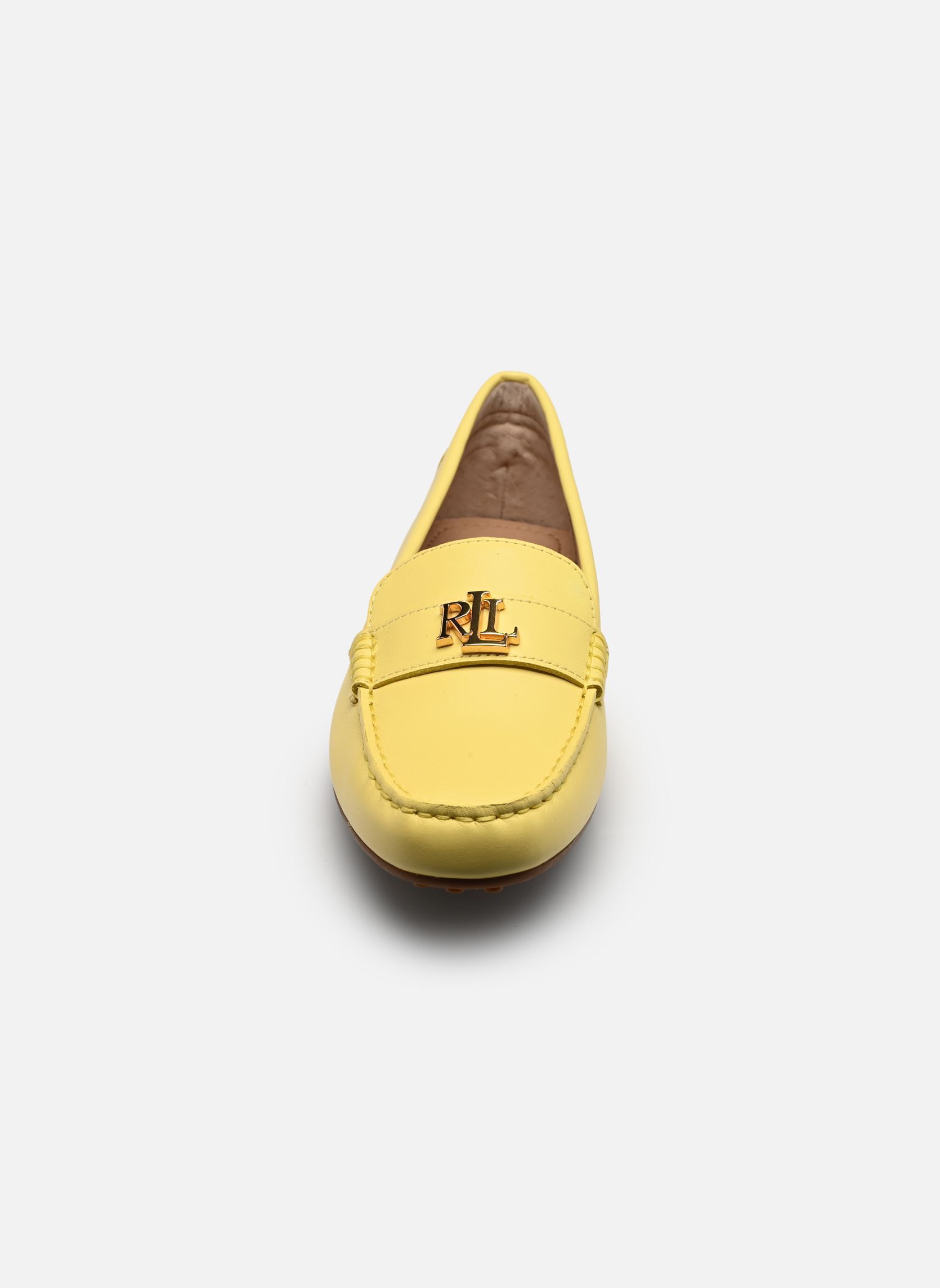 Mocassins BARNSBURY-FLATS-DRIVER femme jaune Lauren Ralph Lauren Mocassins BARNSBURY-FLATS-DRIVER femme jaune LEMON SORBET