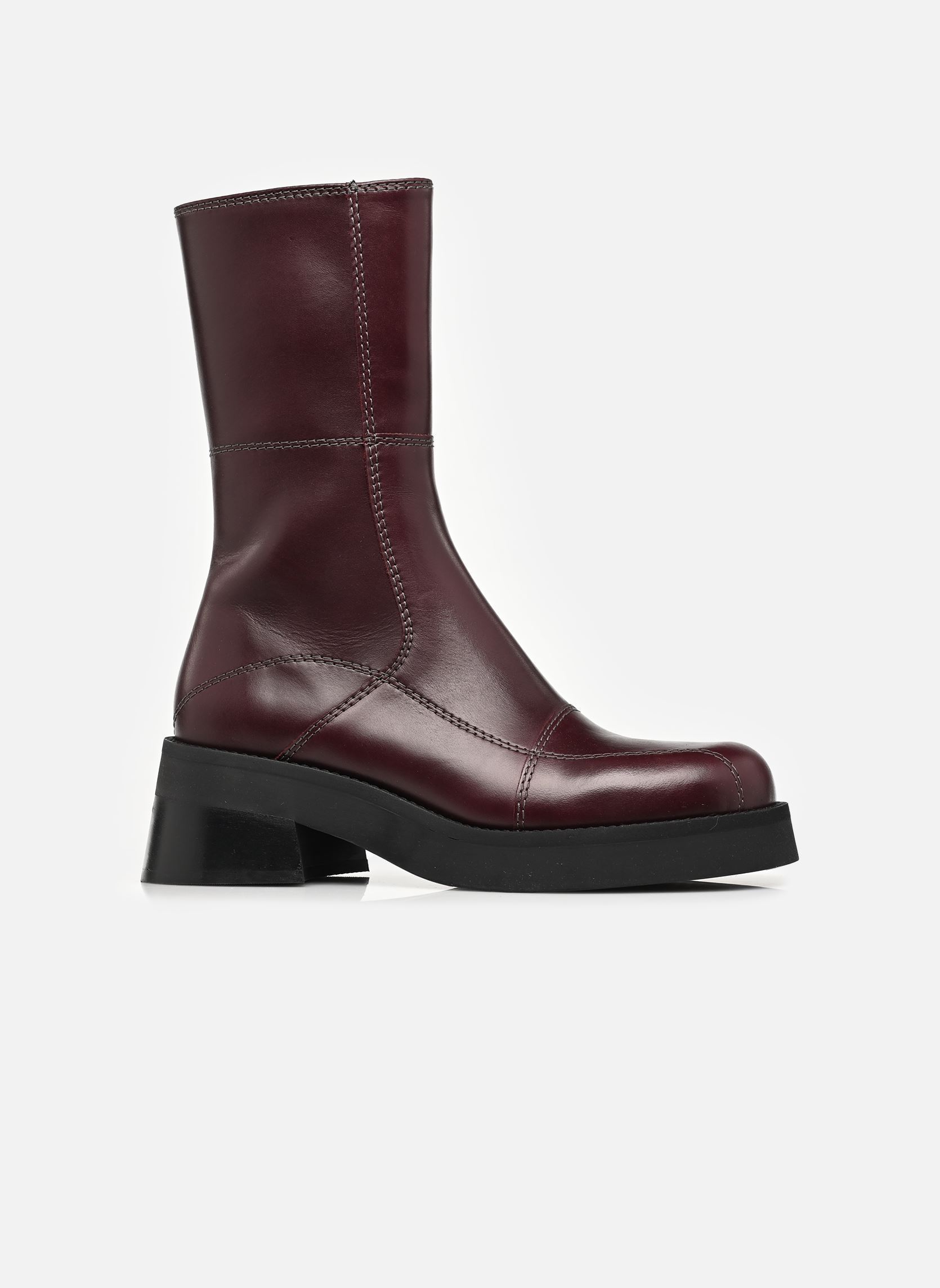 Bottines et boots Heya femme violet E8 by Miista Bottines et boots Heya femme violet BURGU