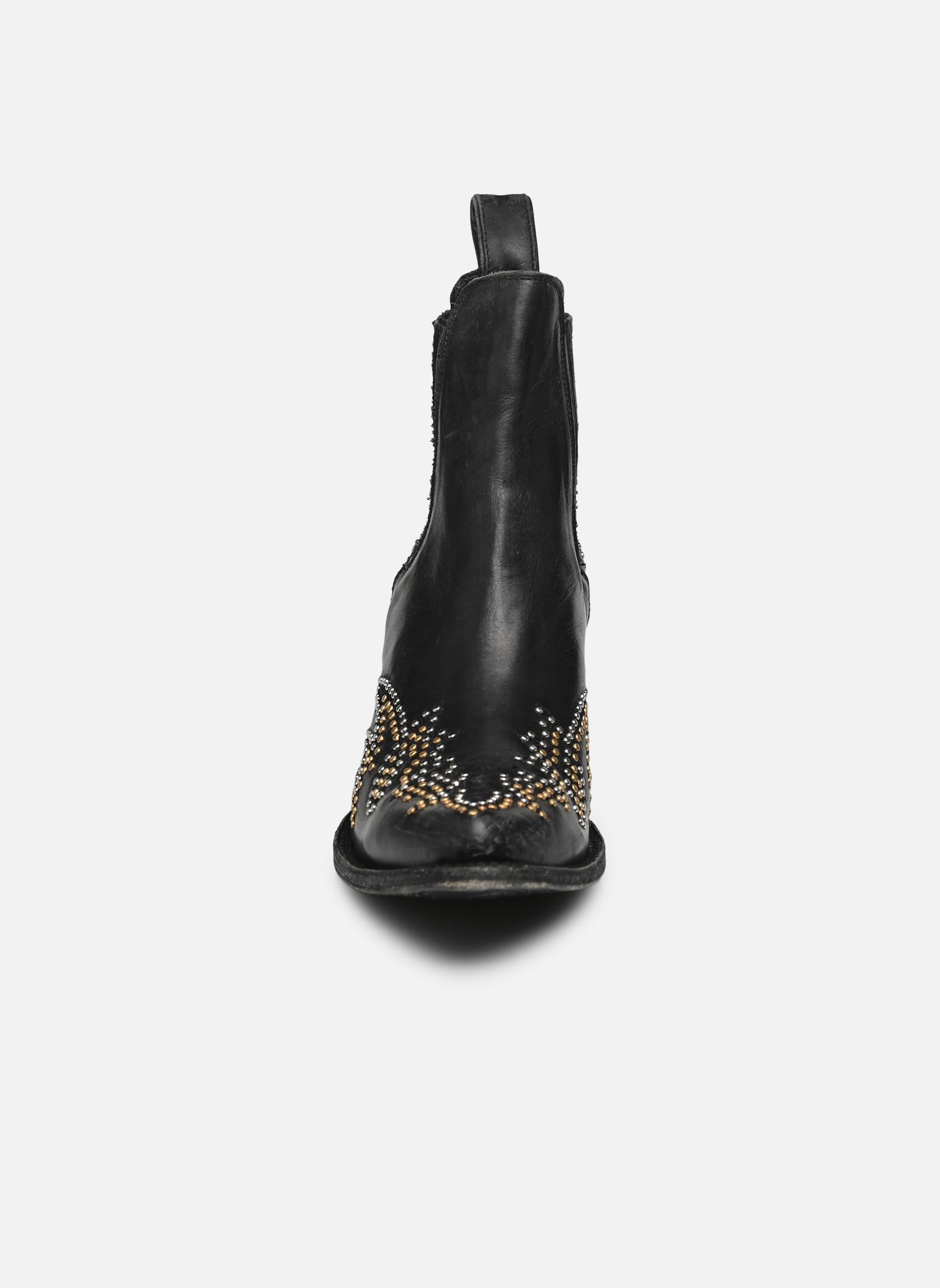 Cowboy-Stiefeletten Luxor damen schwarz Mexicana Cowboy-Stiefeletten Luxor damen schwarz BLACK DESTROYED